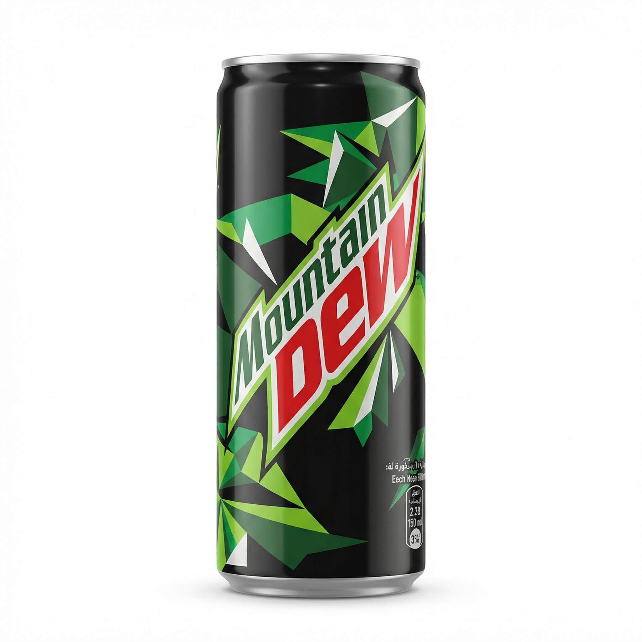 Mountain Dew Carbonated Soft Drink Can
