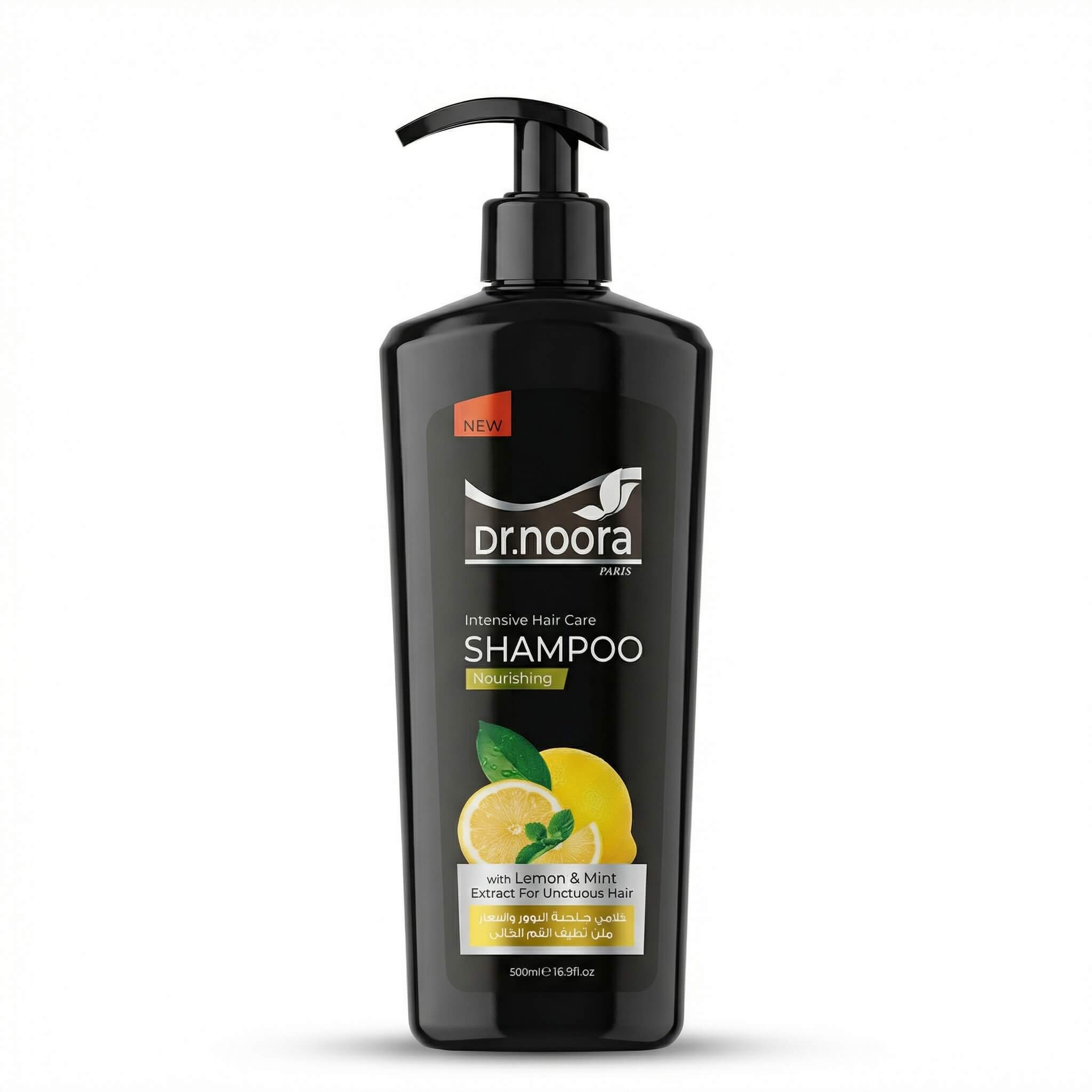 Dr.noora Intensive Hair Care Nourishing Shampoo with Lemon & Mint