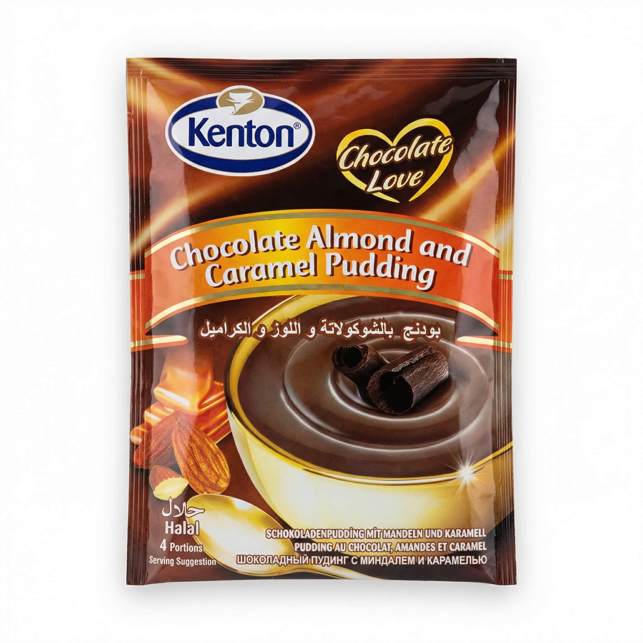 Kenton Chocolate Almond and Caramel Pudding
