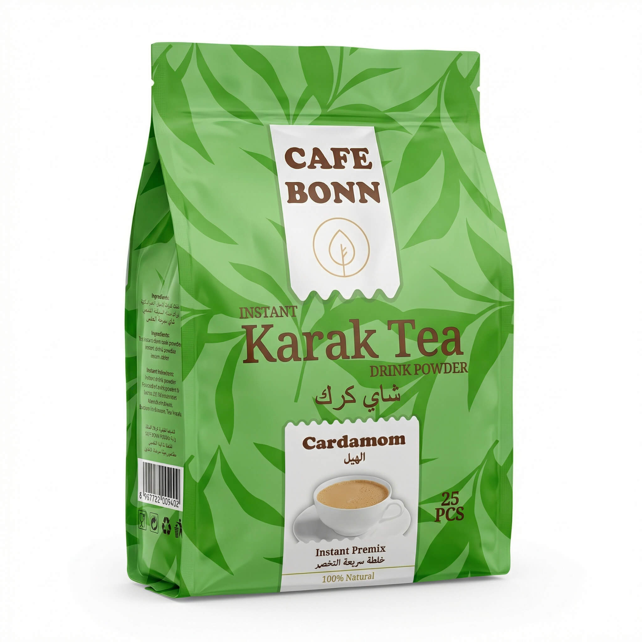 Cafe Bonn Instant Karak Tea Cardamom Drink Powder