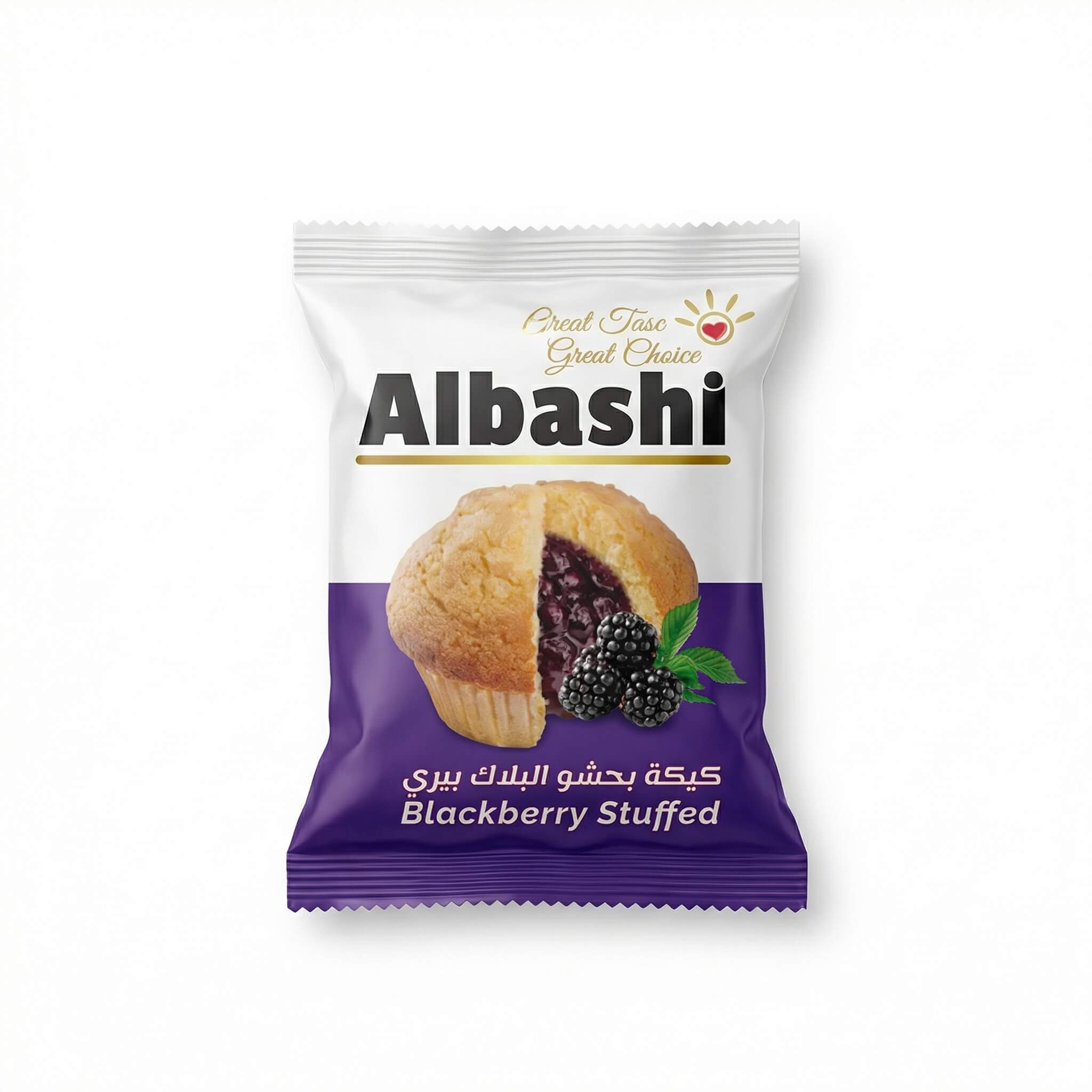 Albashi Blackberry Stuffed Cake