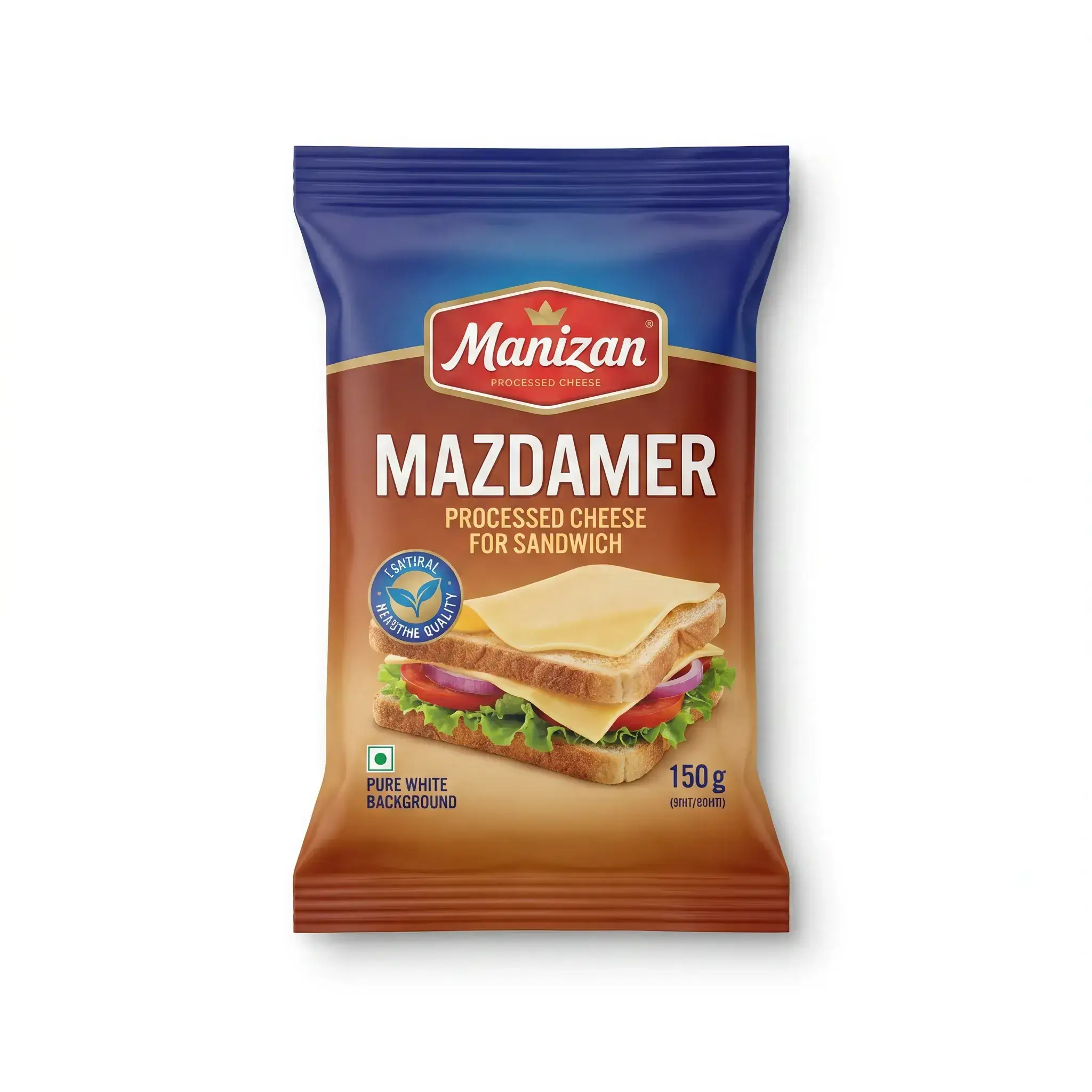 Manizan Mazdamer Processed Cheese for Sandwich