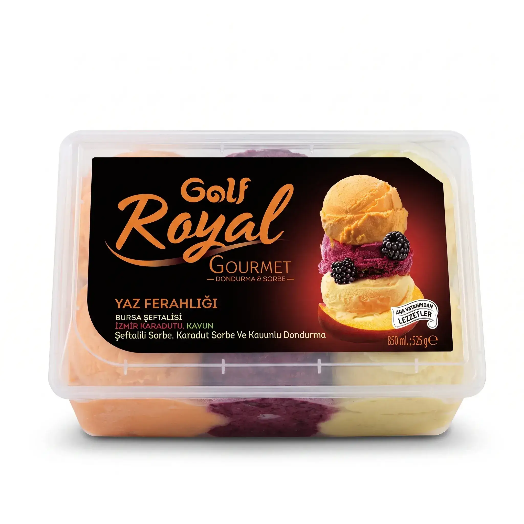 Golf Royal Gourmet Summer Refreshment Ice Cream & Sorbet