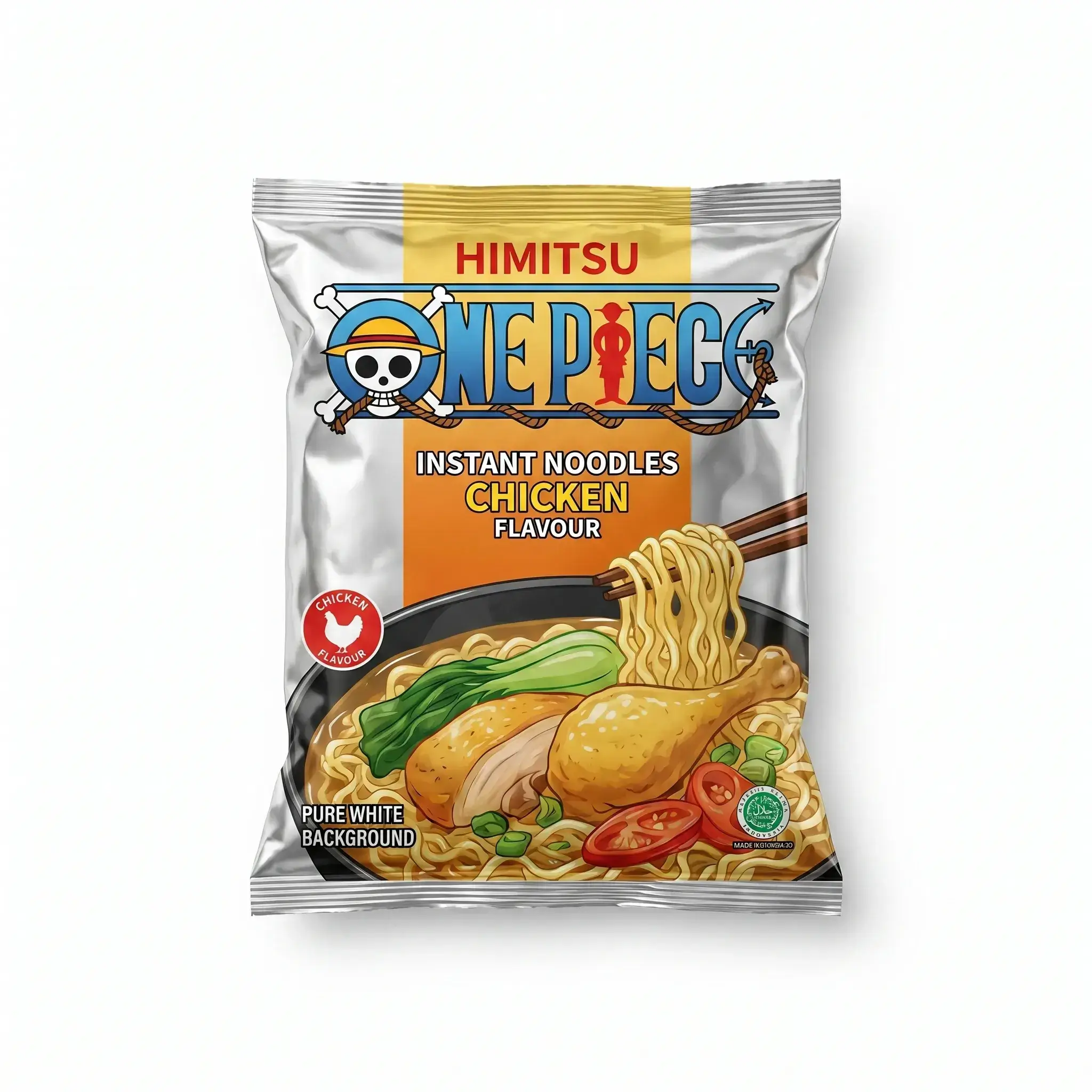 Himitsu One Piece Instant Noodles Chicken Flavour
