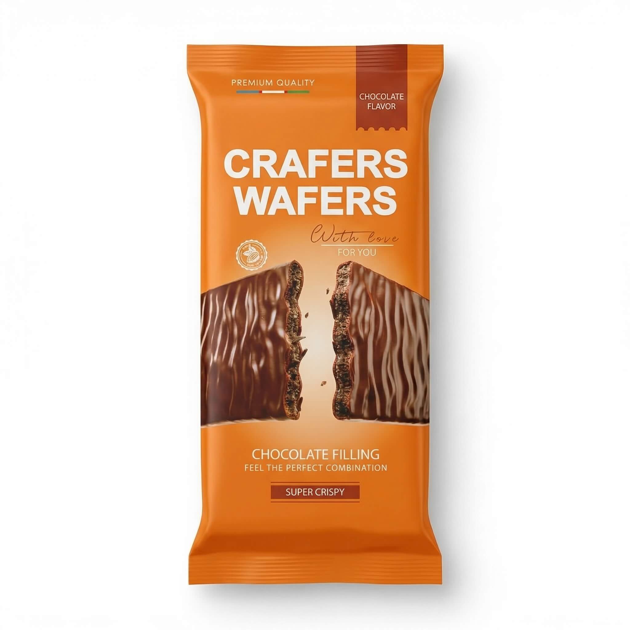 Crafers Wafers with Chocolate Filling