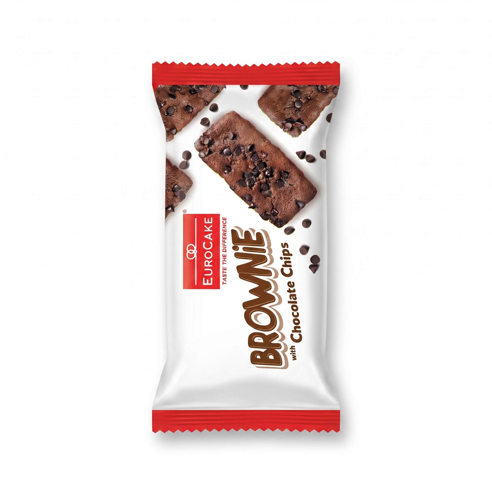 Eurocake Brownie with Chocolate Chips