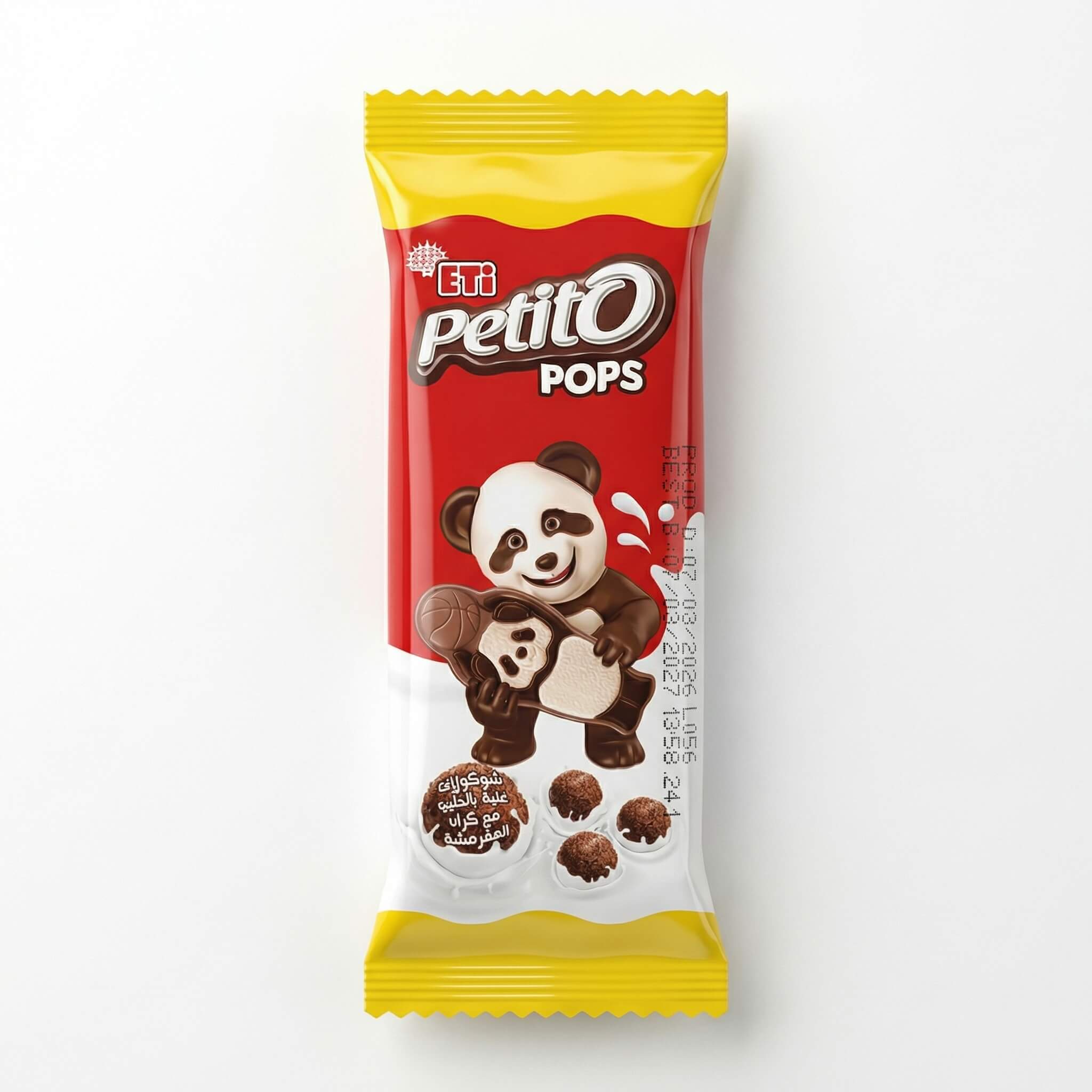 Eti Petito Pops Milk Chocolate with Dragee