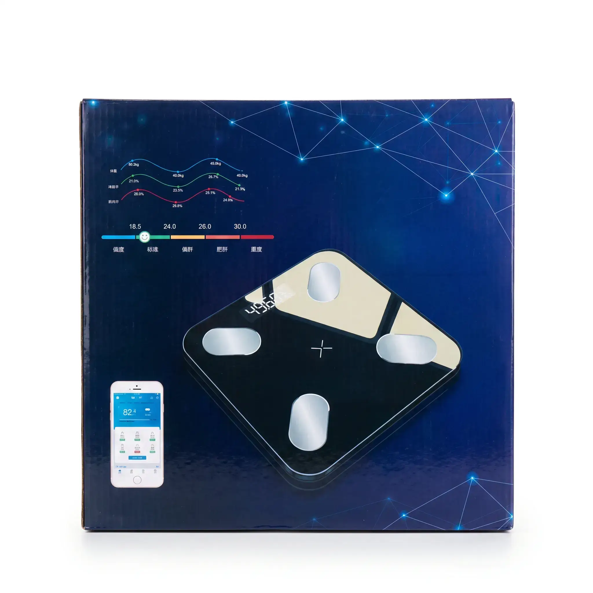 Smart Bluetooth Body Fat Scale
