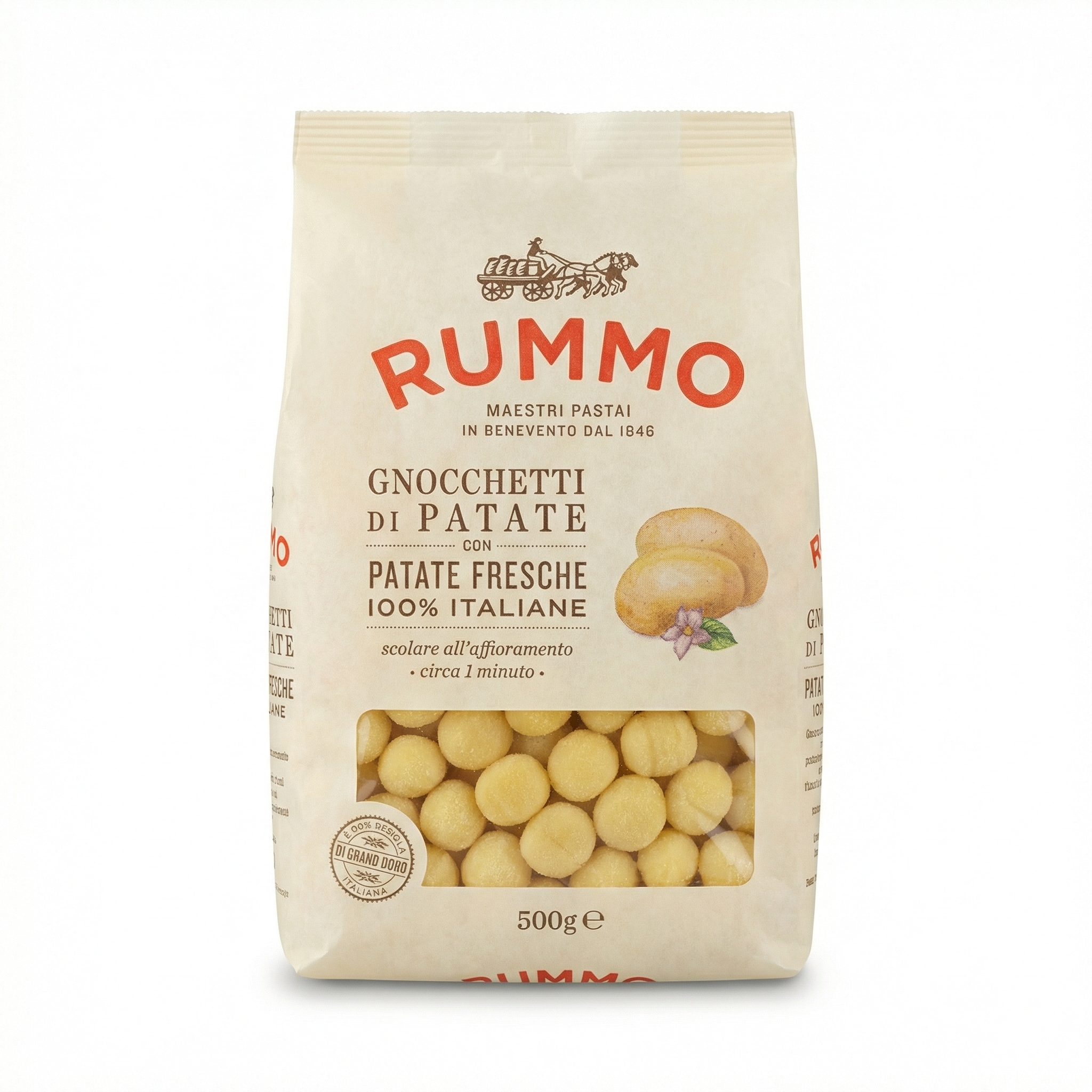 Rummo Gnocchetti di Patate with Fresh Italian Potatoes