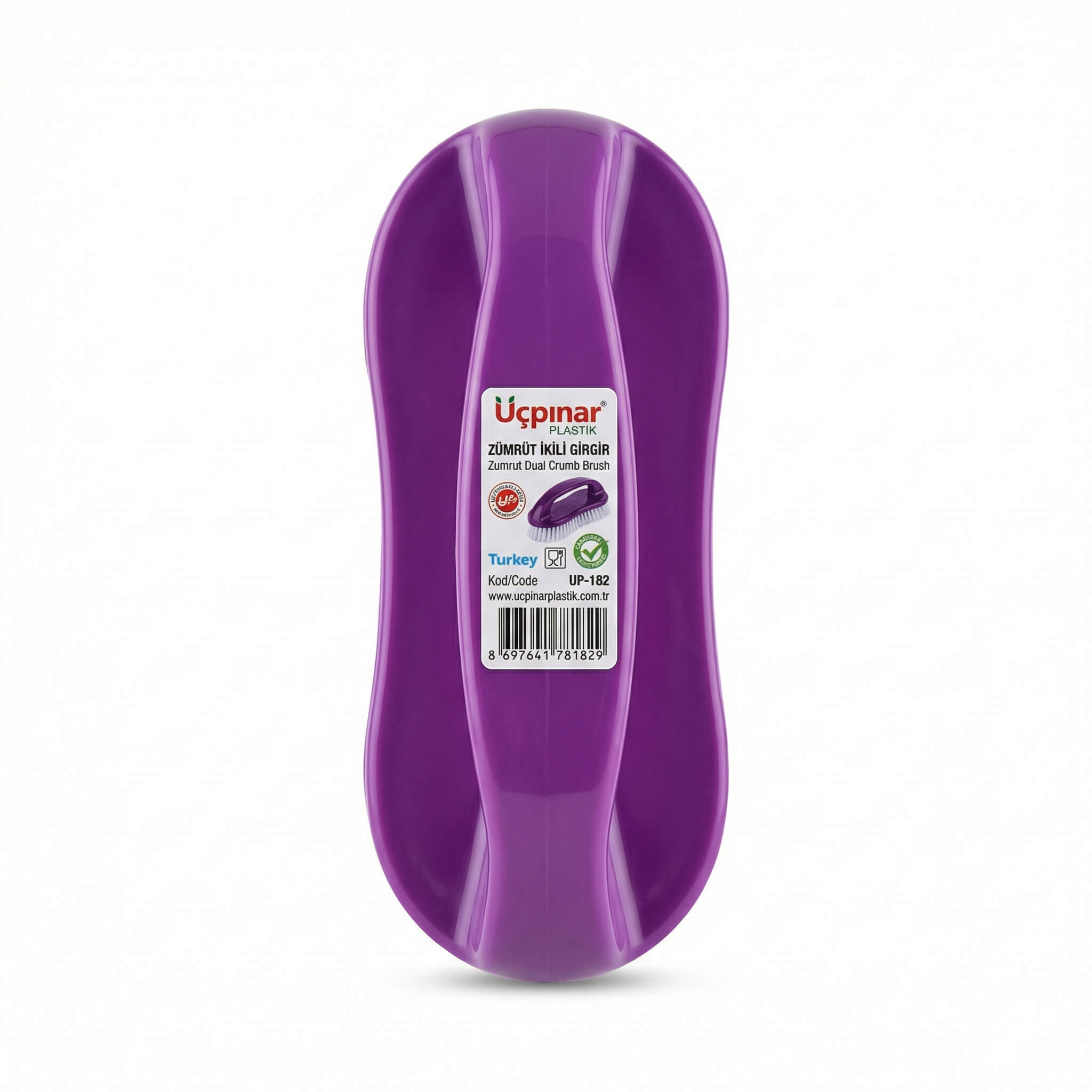 Ucpinar Zumrut Dual Crumb Brush