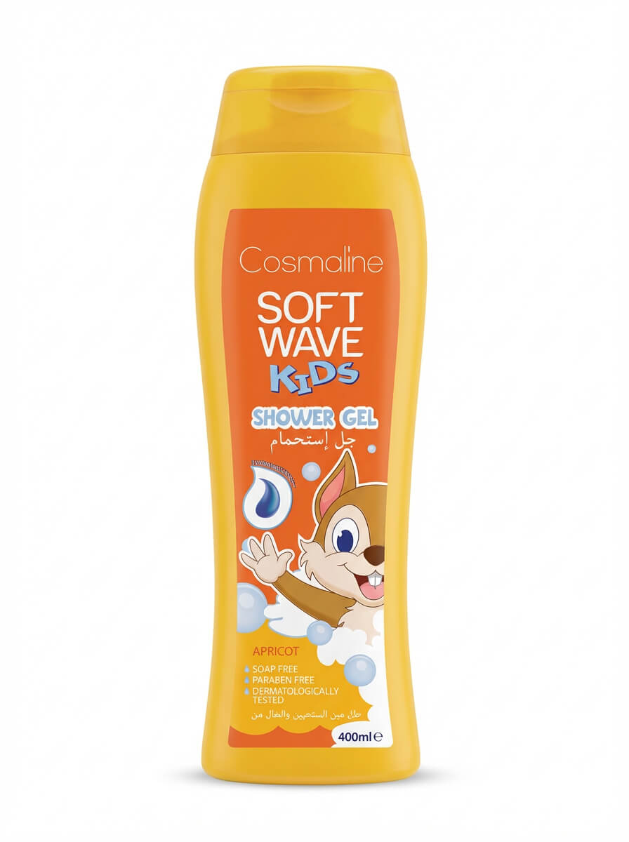 Cosmaline Soft Wave Kids Shower Gel Apricot