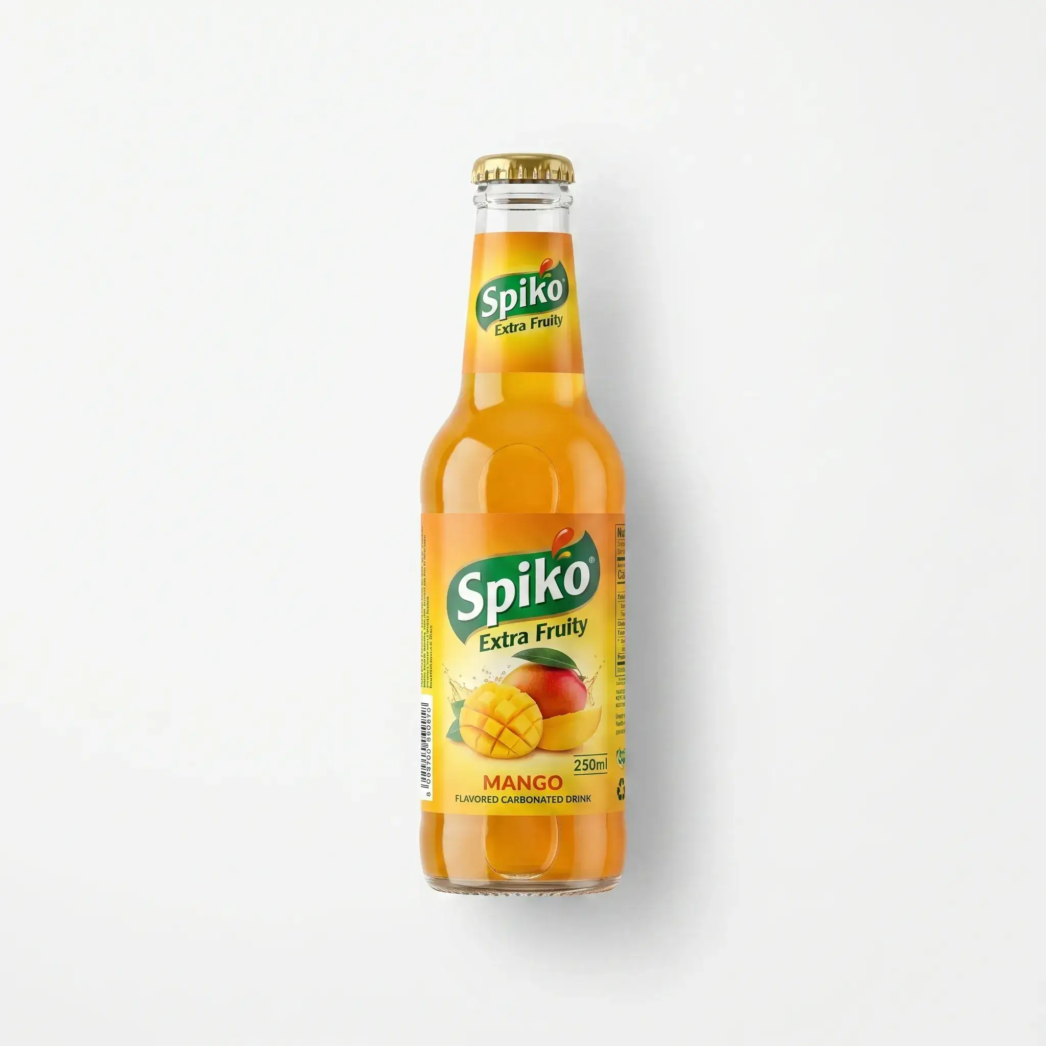 Spiko Extra Fruity Mango Flavored Carbonated Drink