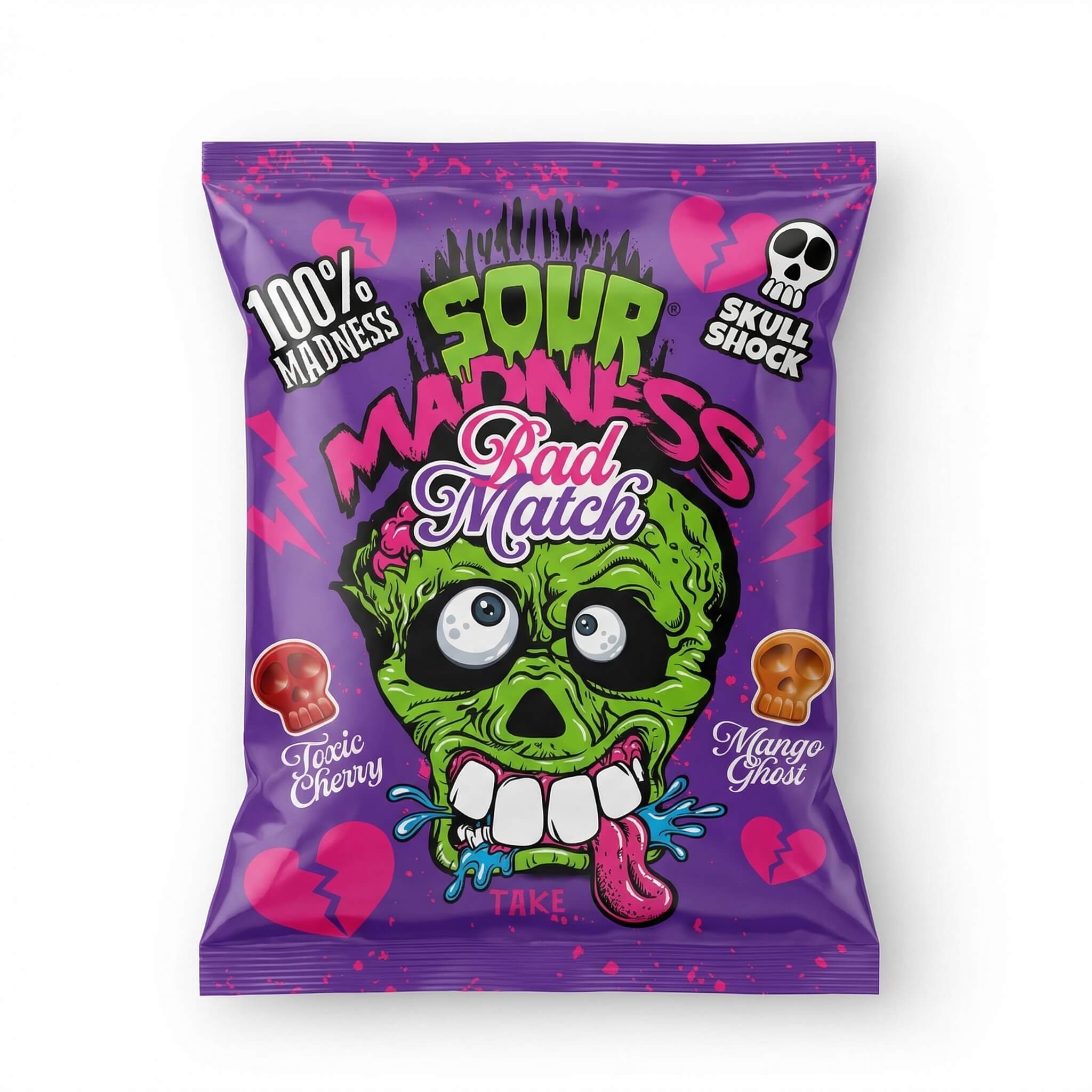 Sour Madness Bad Match Hard Candies