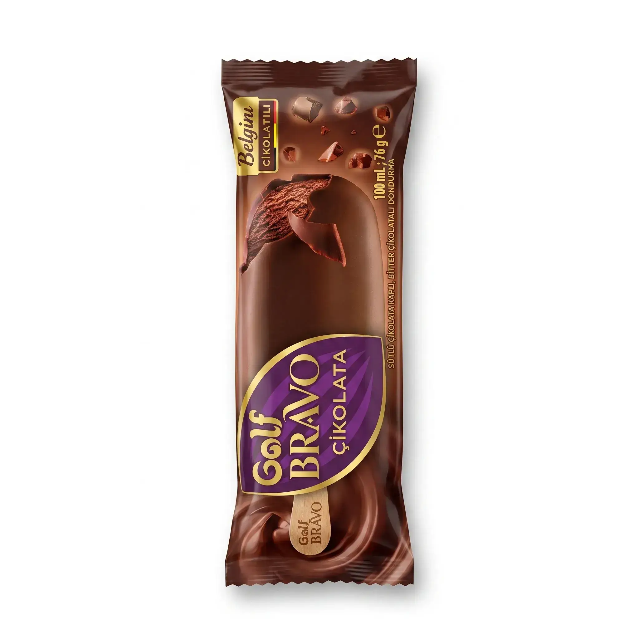 Golf Bravo Chocolate Ice Cream Stick