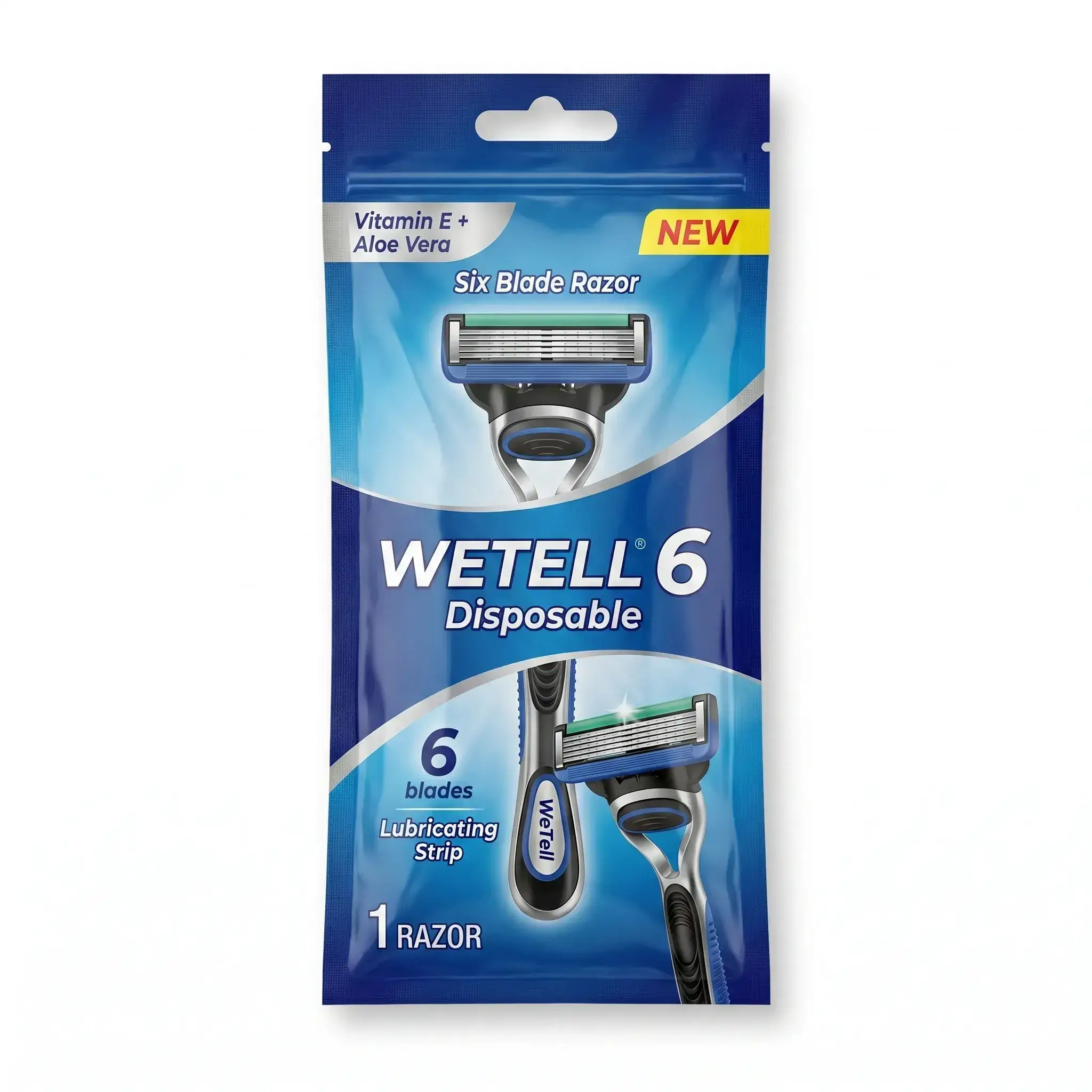 Wetell 6 Disposable Six Blade Razor