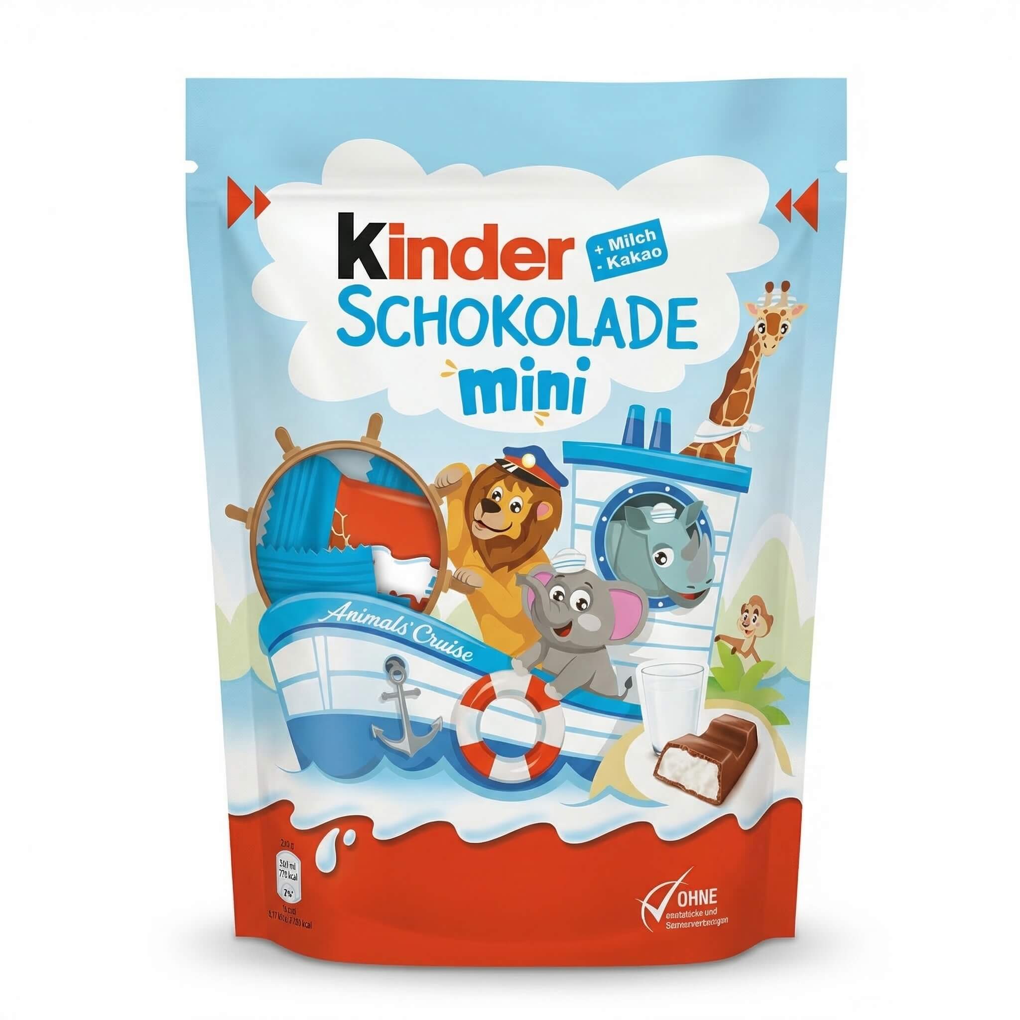 Kinder Schokolade Mini Animals Cruise