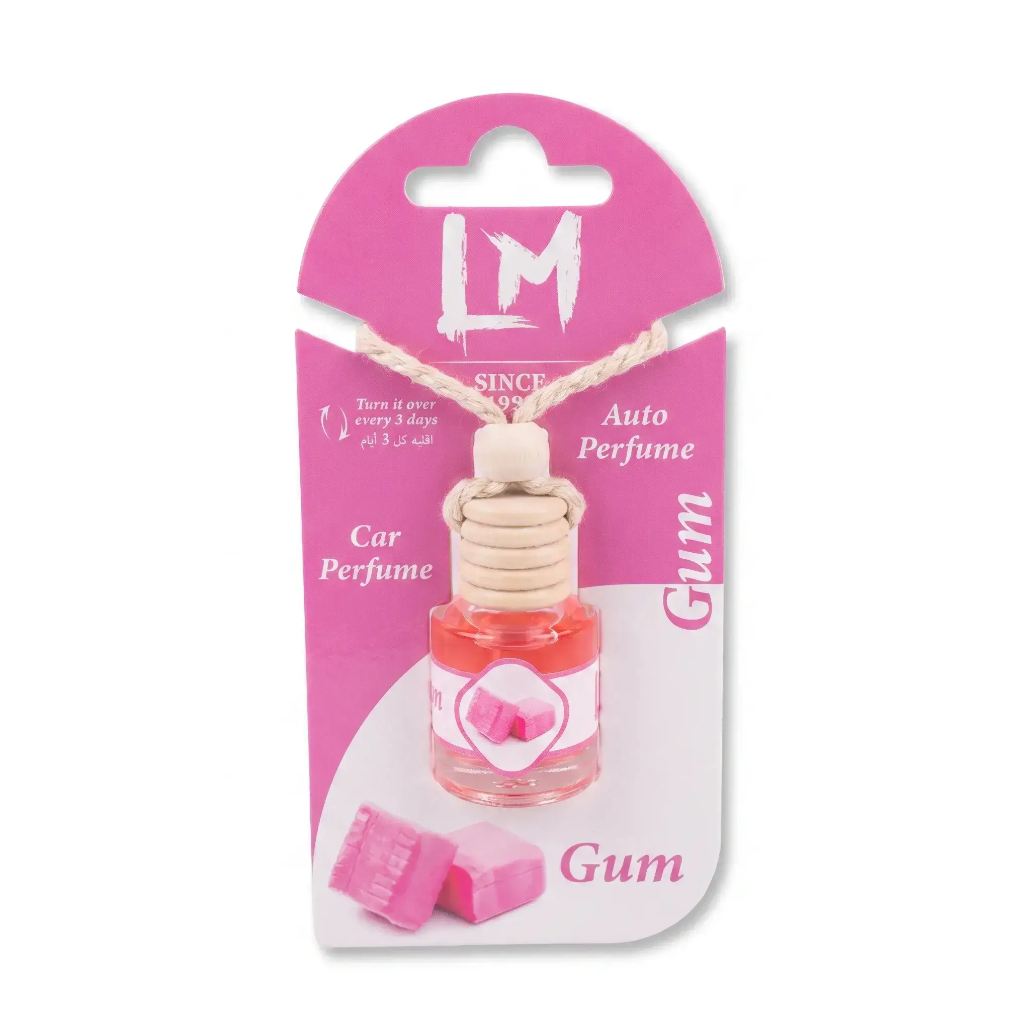 LM Auto Perfume Car Freshener - Gum Flavor