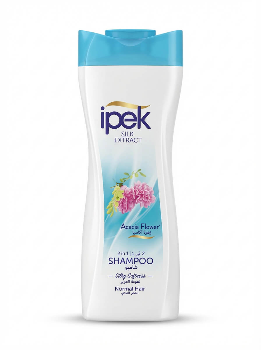 Ipek 2 in 1 Shampoo with Acacia Flower Extract for Normal Hair