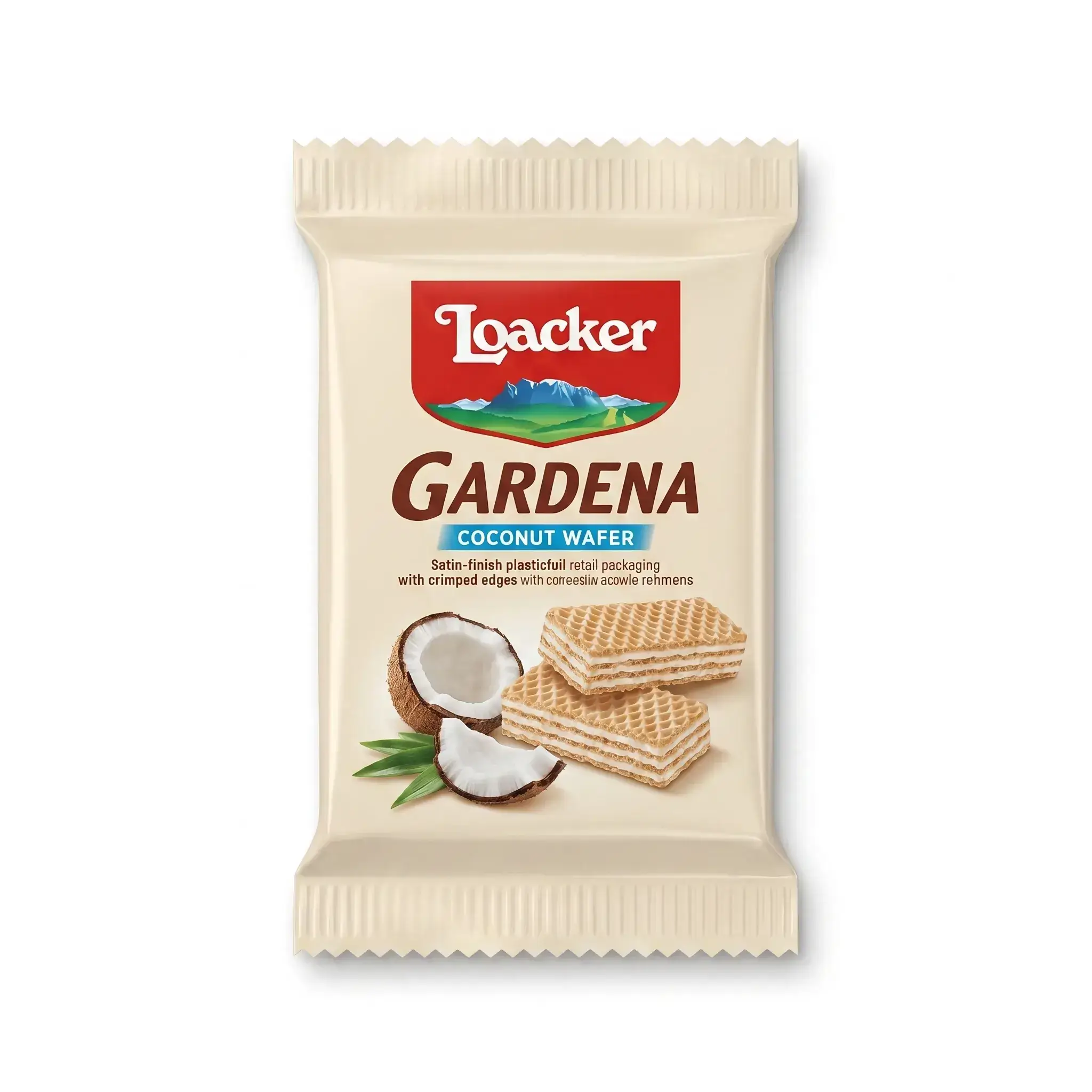 Loacker Gardena Coconut Wafer