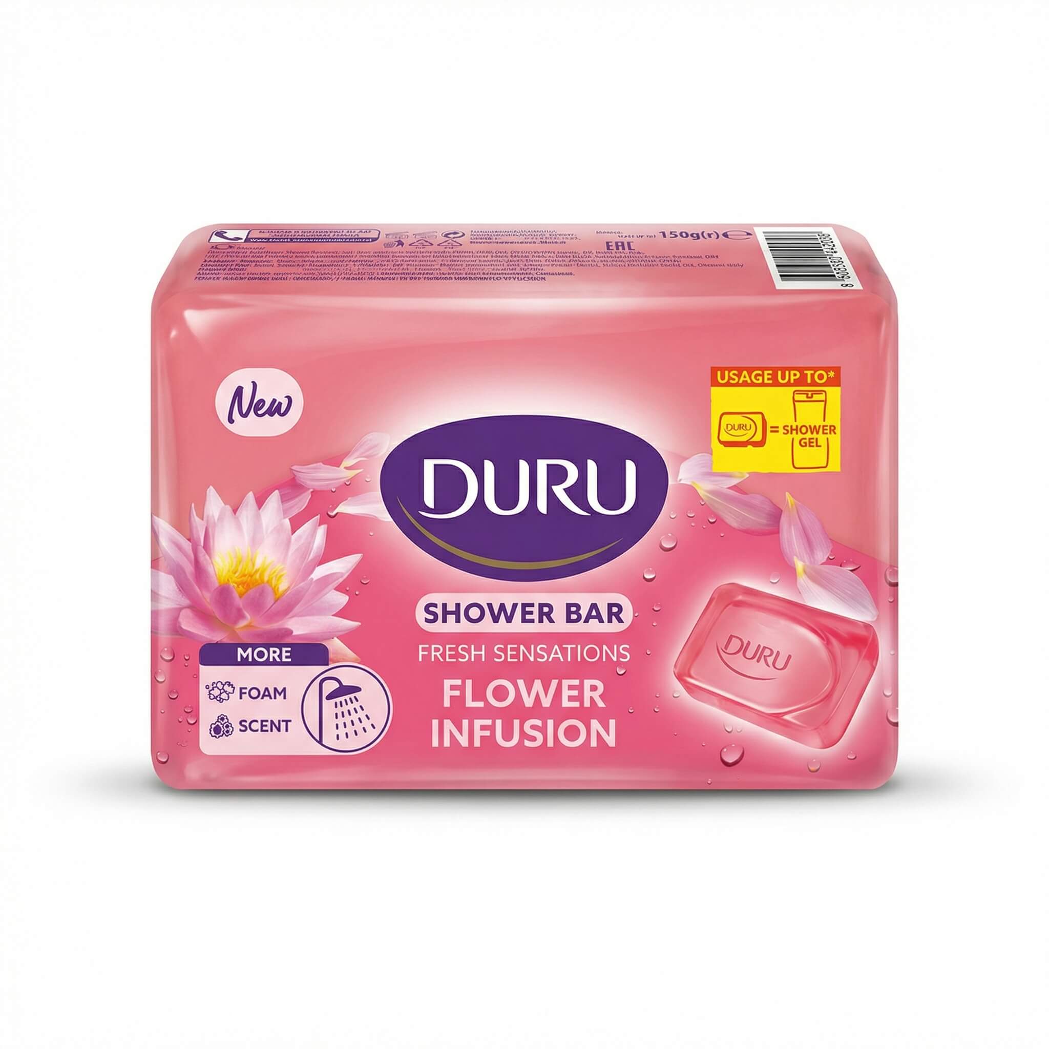 Duru Shower Bar Fresh Sensations Flower Infusion