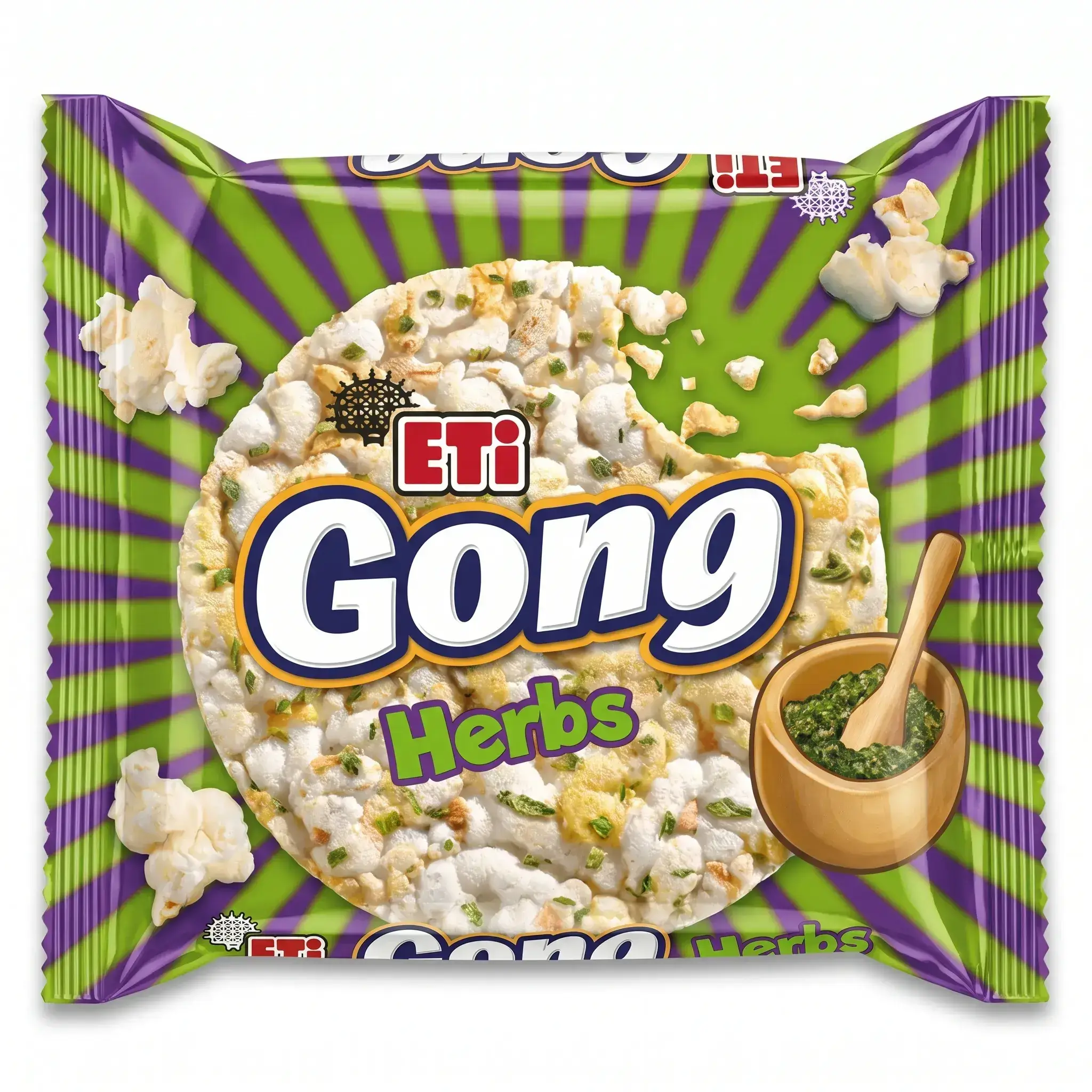 Eti Gong Herbs Corn and Rice Cakes
