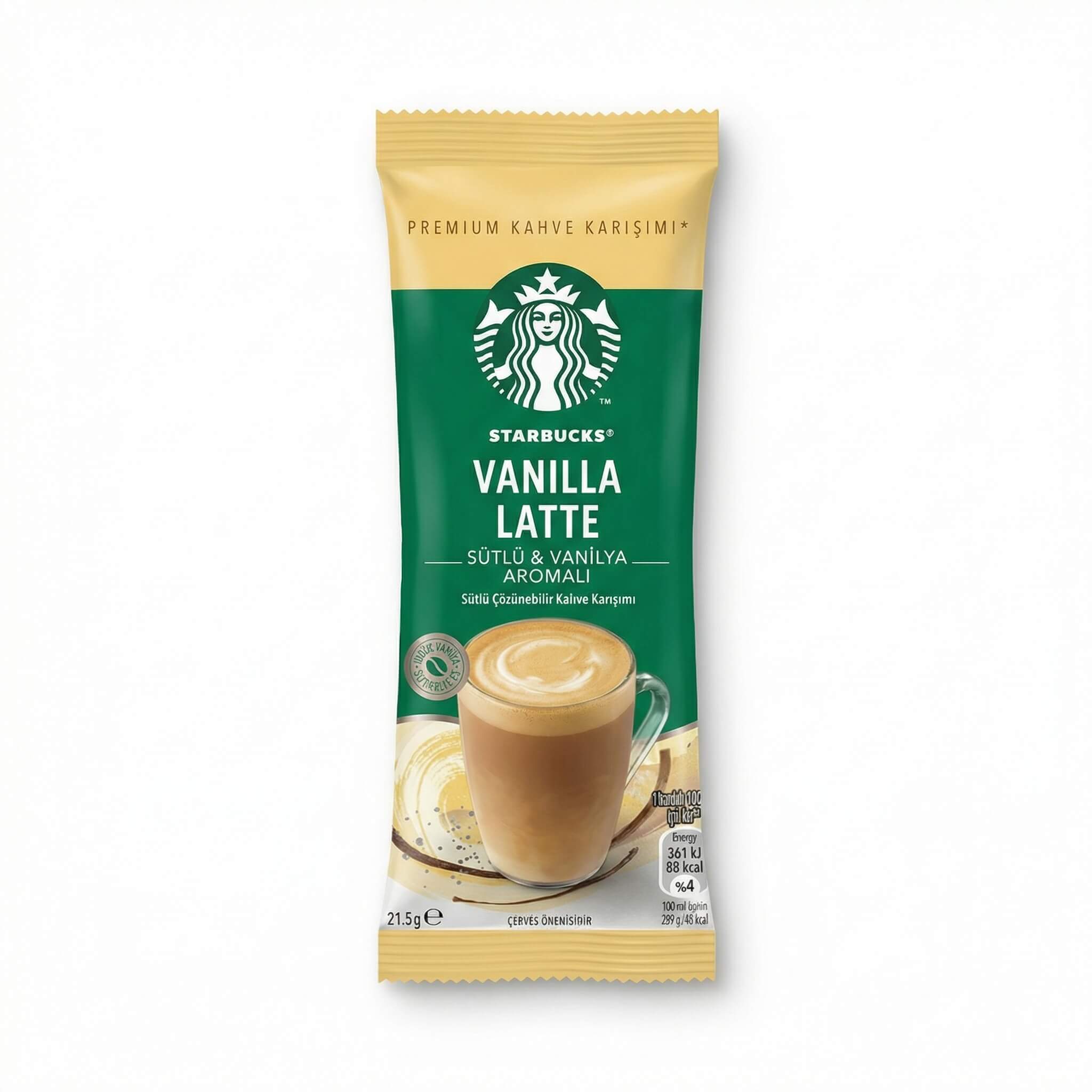 Starbucks Vanilla Latte Instant Coffee Sachet