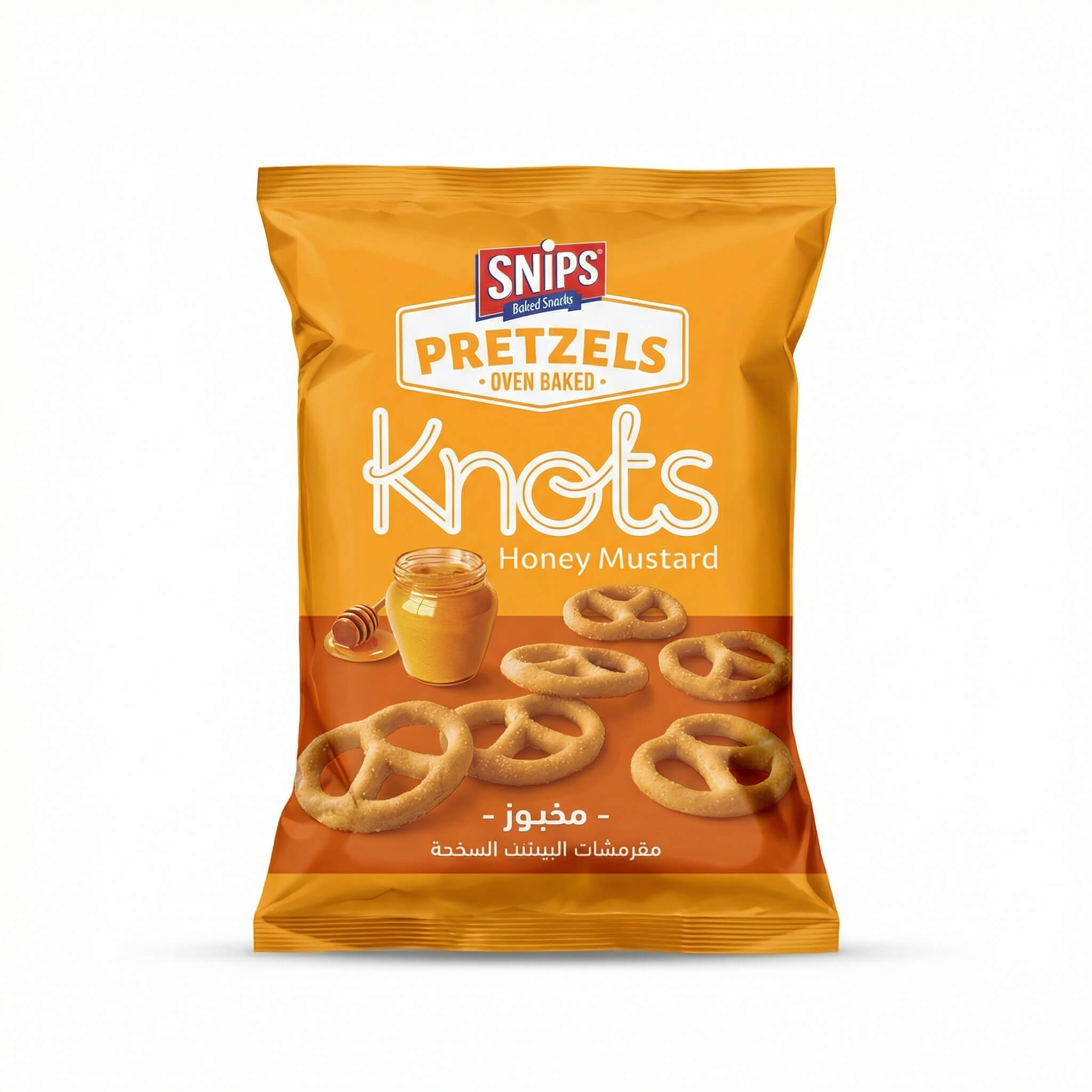 Snips Pretzels Knots Honey Mustard