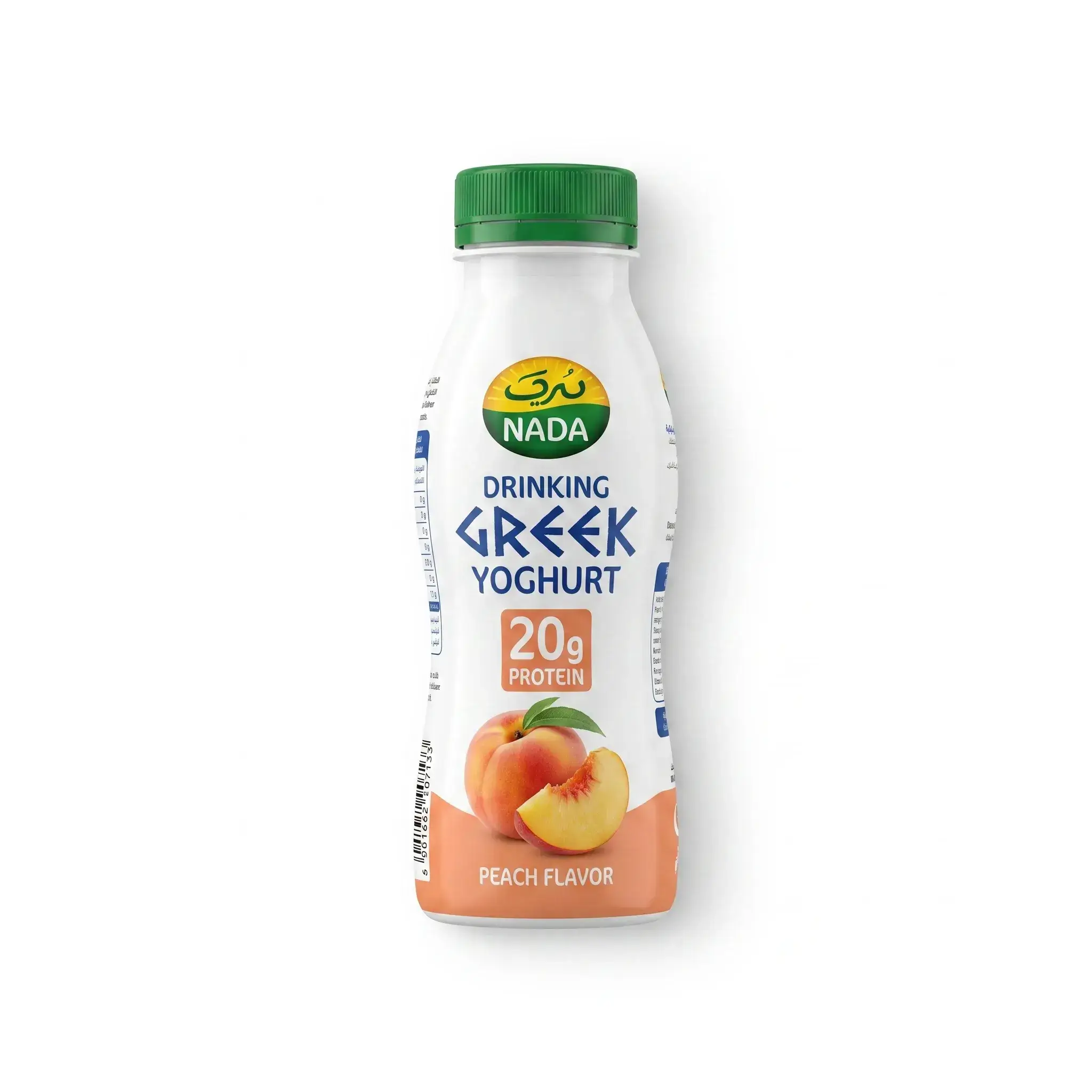 Nada Drinking Greek Yoghurt Peach Flavor 20g Protein