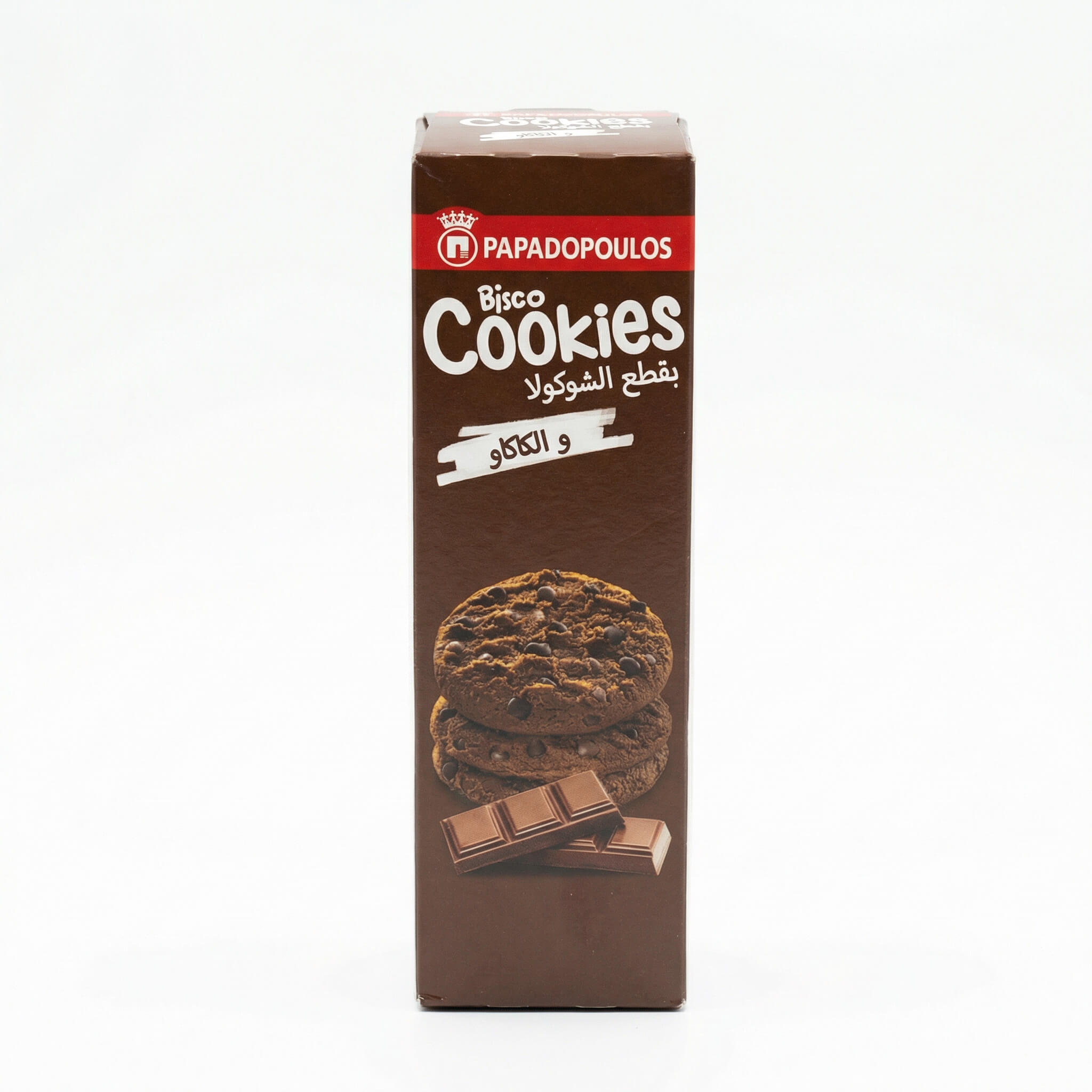 Papadopoulos Bisco Cookies with Chocolate Chips and Cocoa
