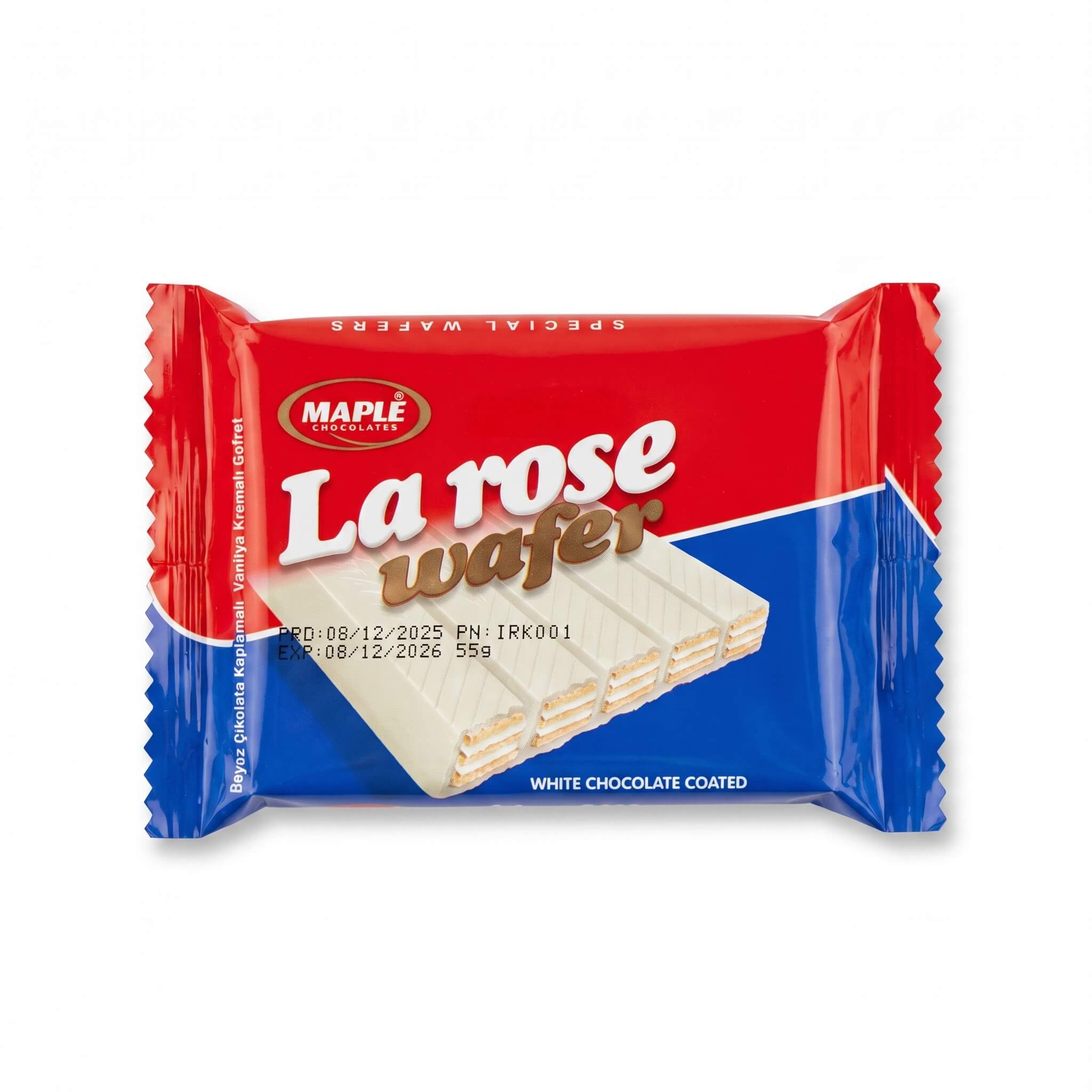 Maple La Rose White Chocolate Coated Wafer