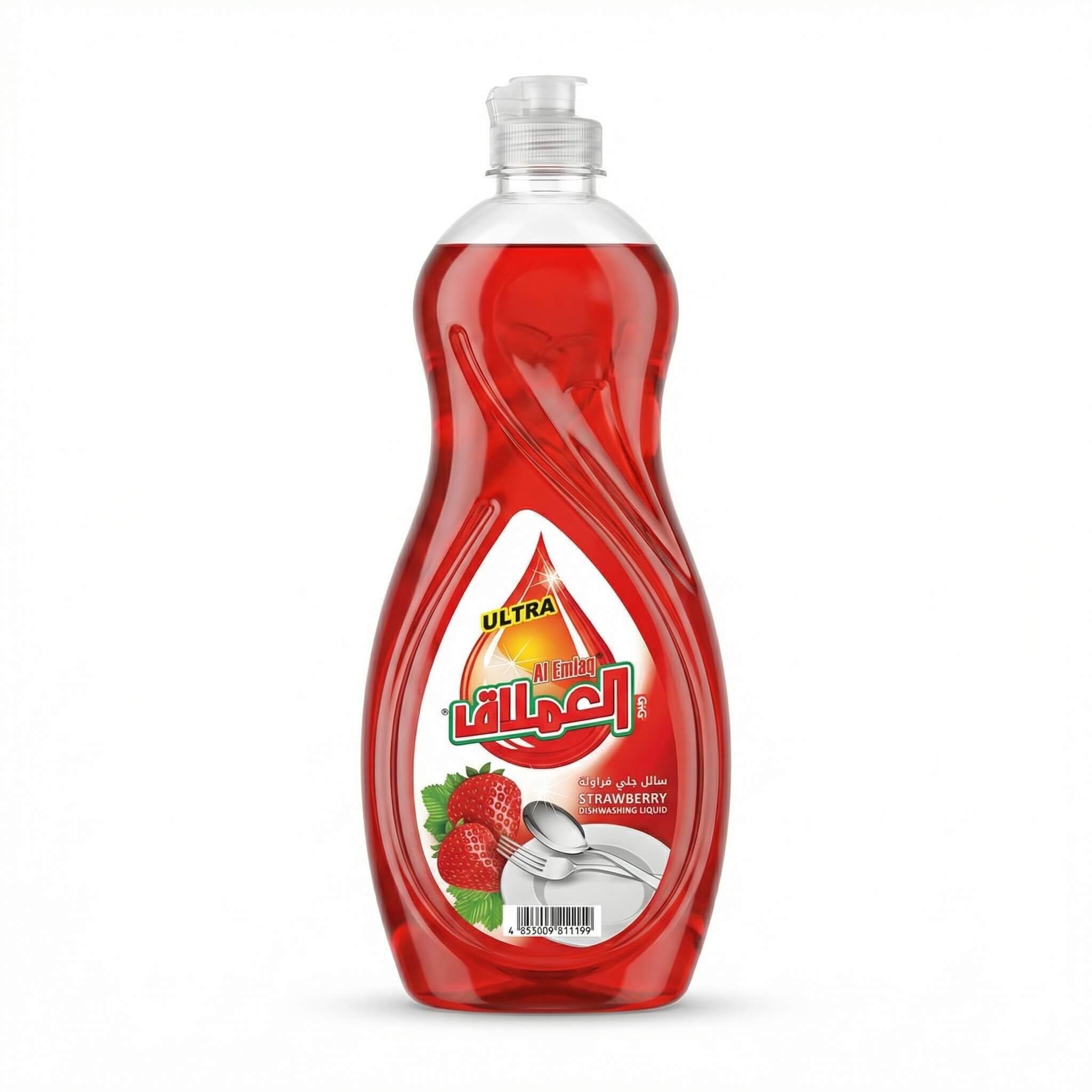 Al-Emlaq Ultra Strawberry Dishwashing Liquid