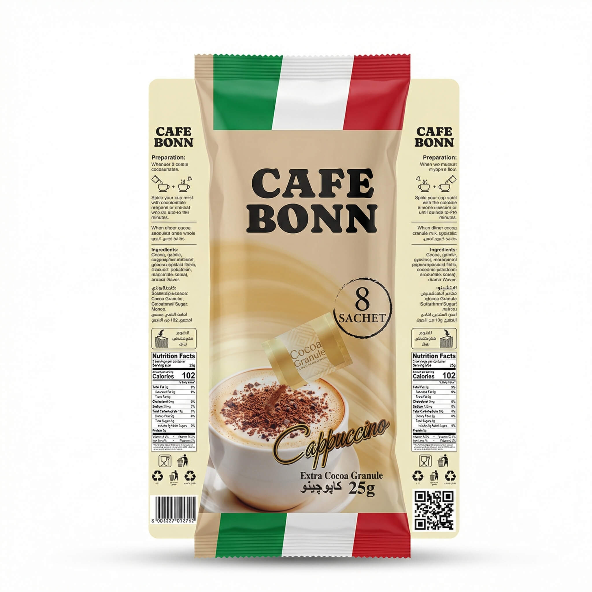 Cafe Bonn Cappuccino with Extra Cocoa Granule