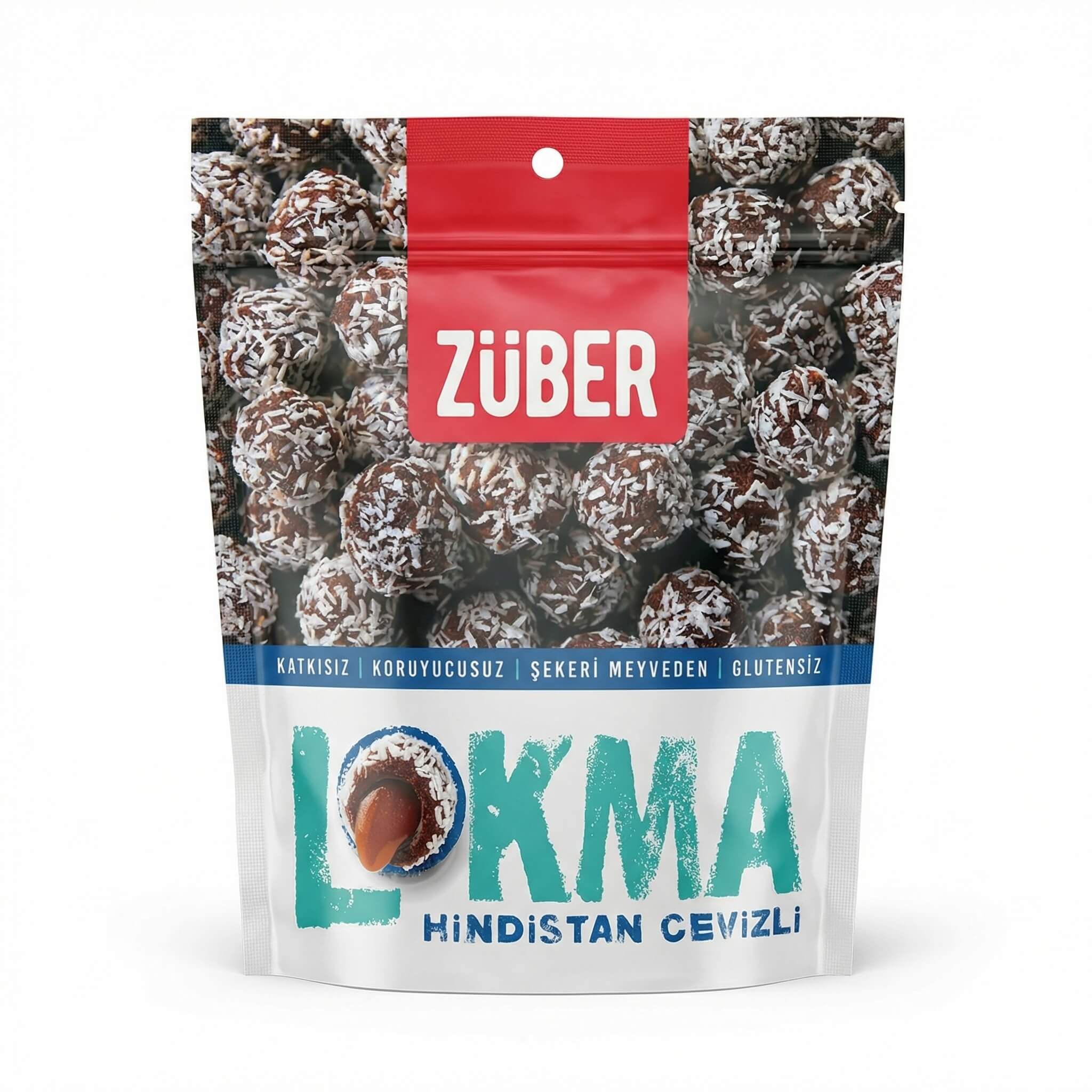 Zuber Lokma Coconut Filled Fruit Balls