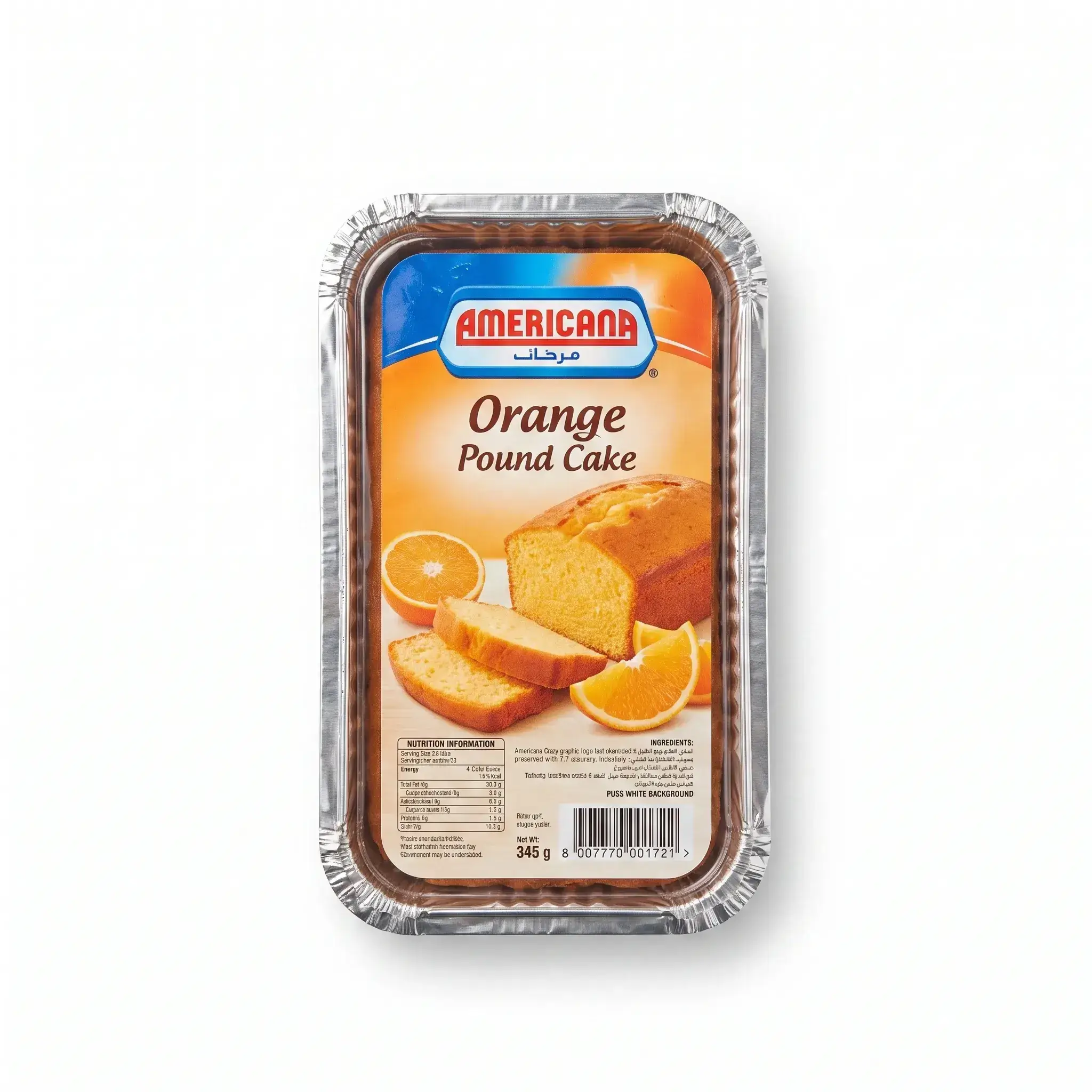Americana Orange Pound Cake