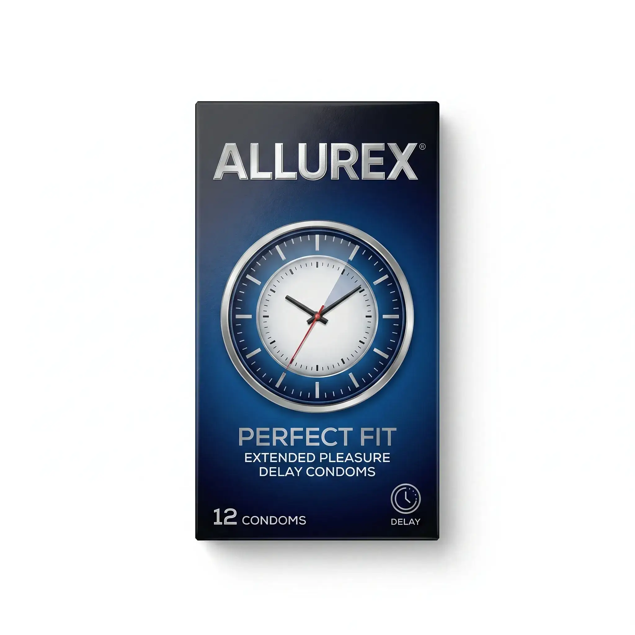 Allurex Perfect Fit Extended Pleasure Delay Condoms