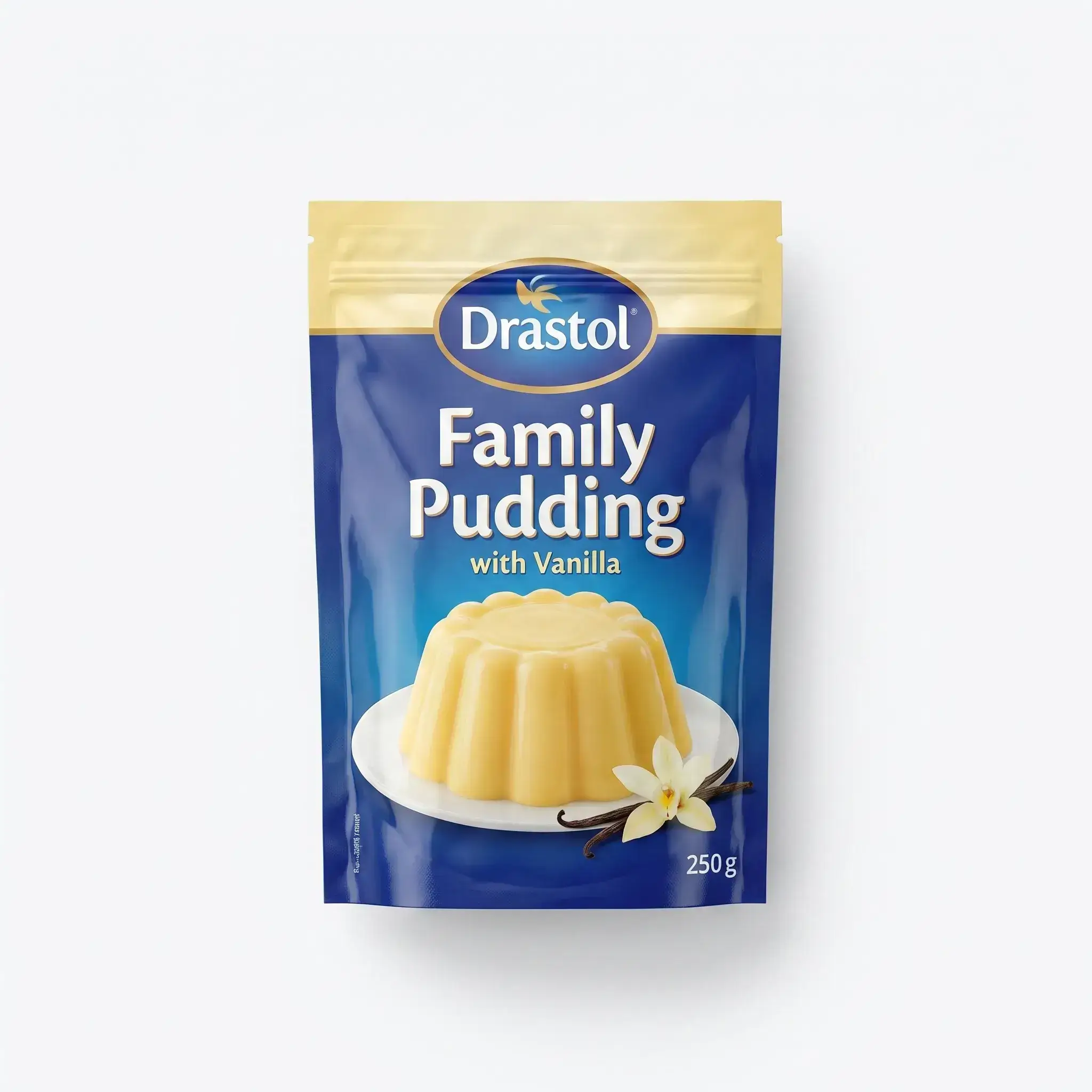 Family Pudding with Vanilla