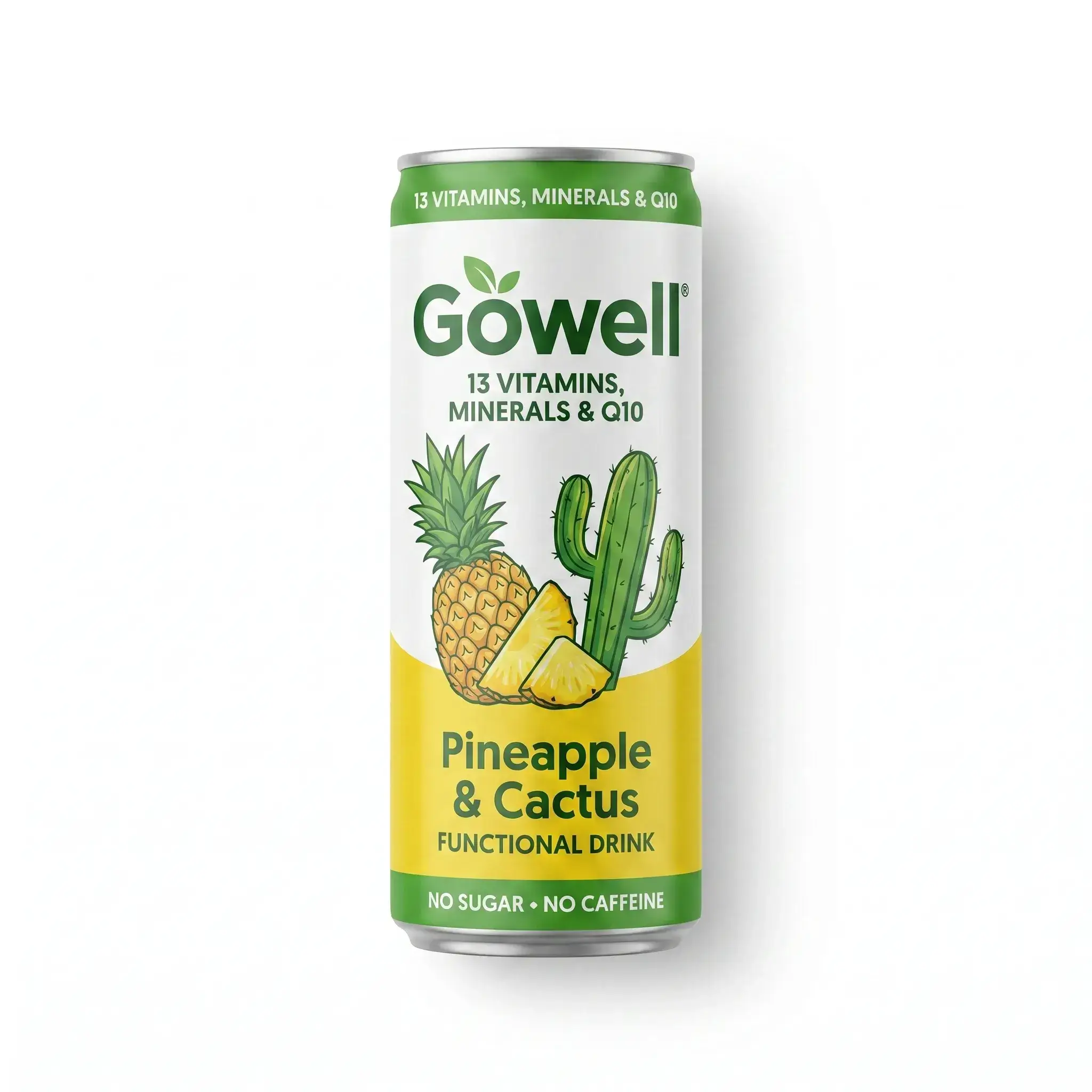Gowell Pineapple & Cactus Functional Drink