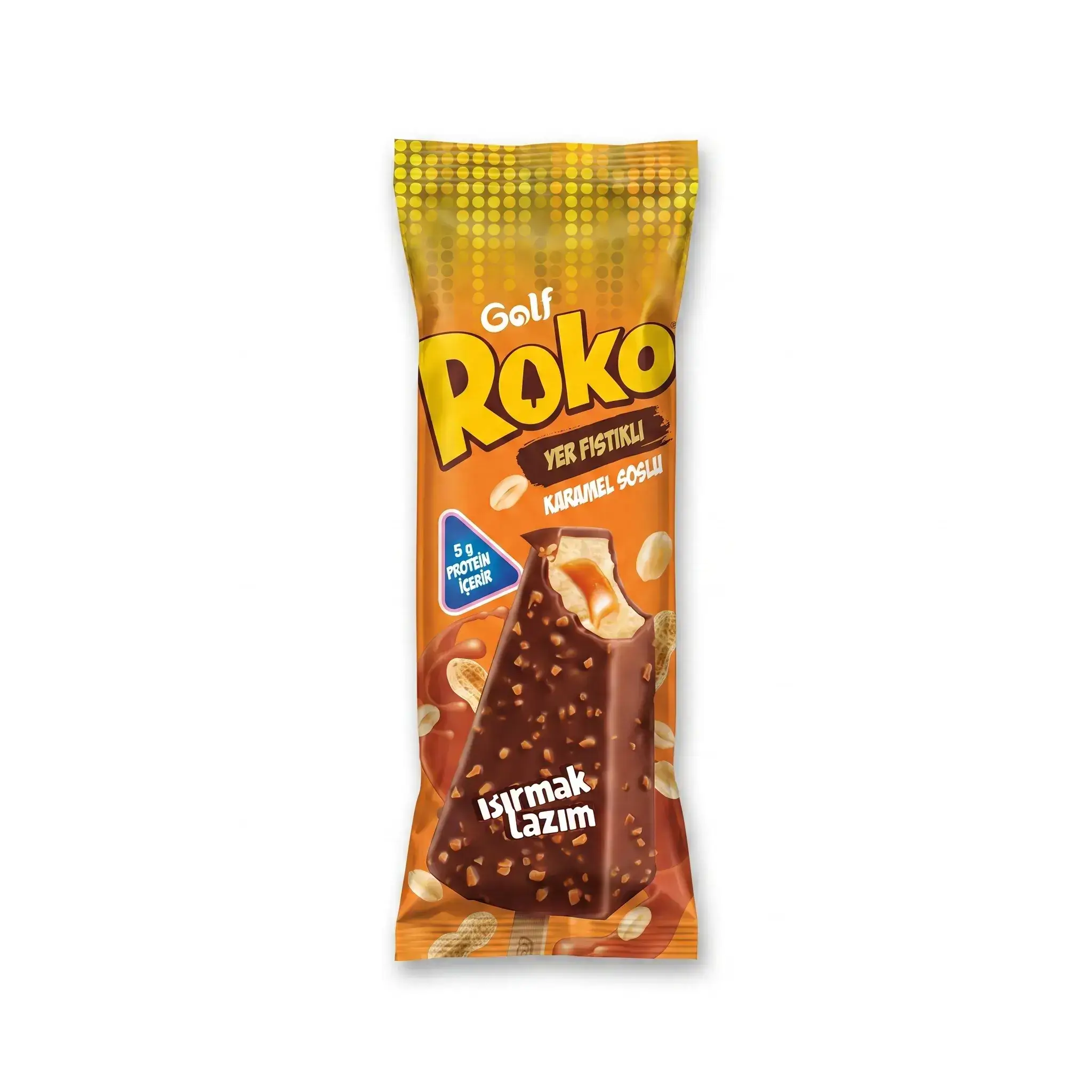 Golf Roko Peanut and Caramel Ice Cream