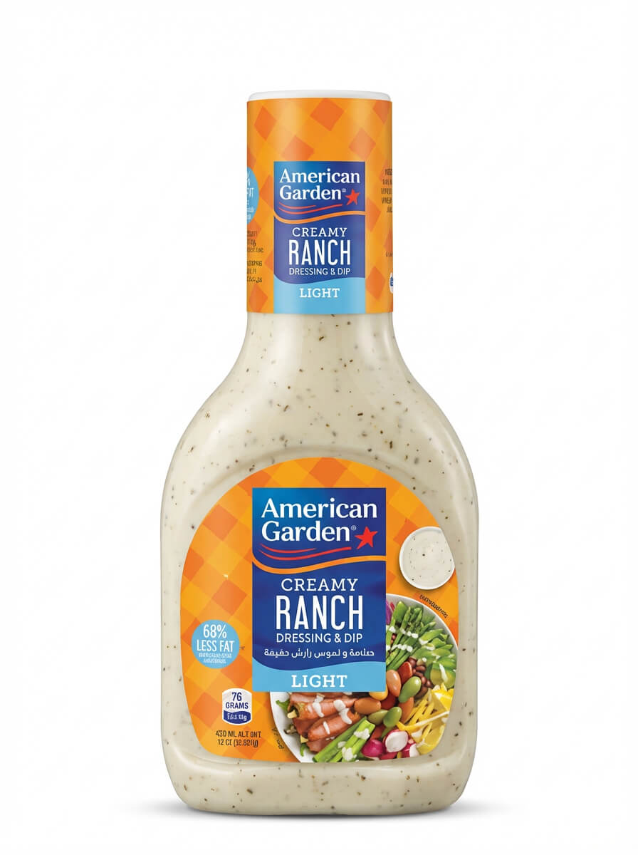 American Garden Creamy Ranch Dressing & Dip Light