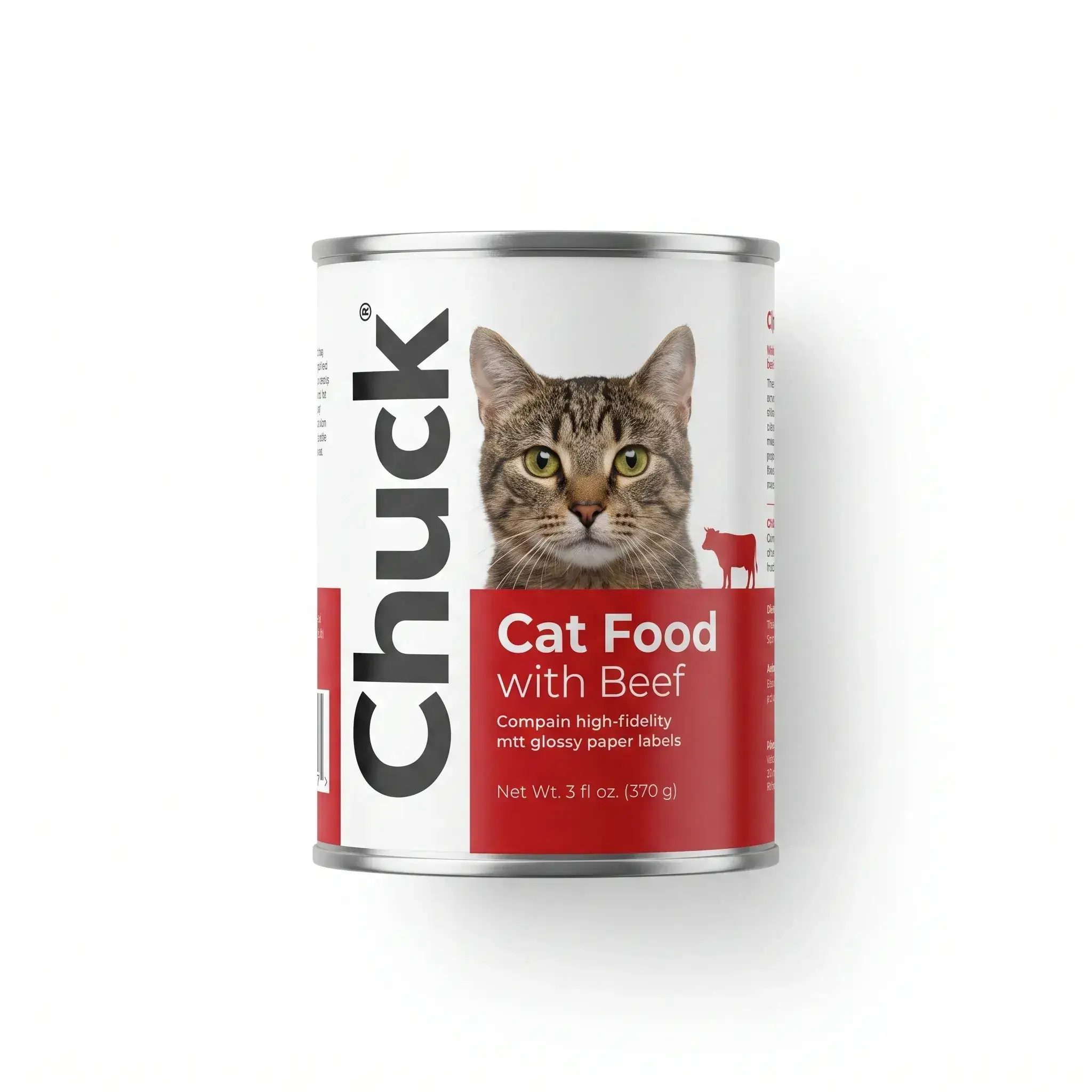 Chuck Cat Food with Beef
