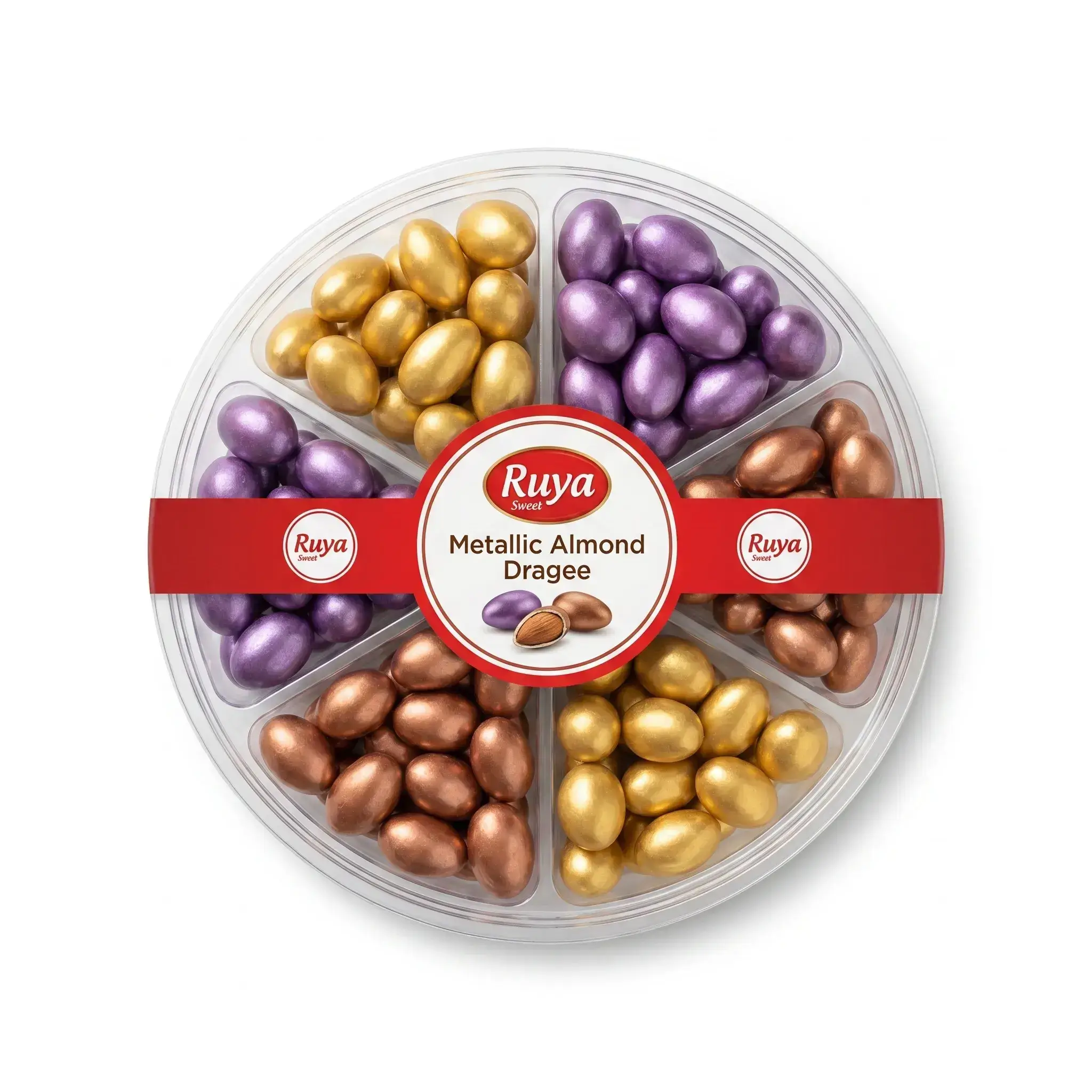 Roya Metallic Almond Dragee