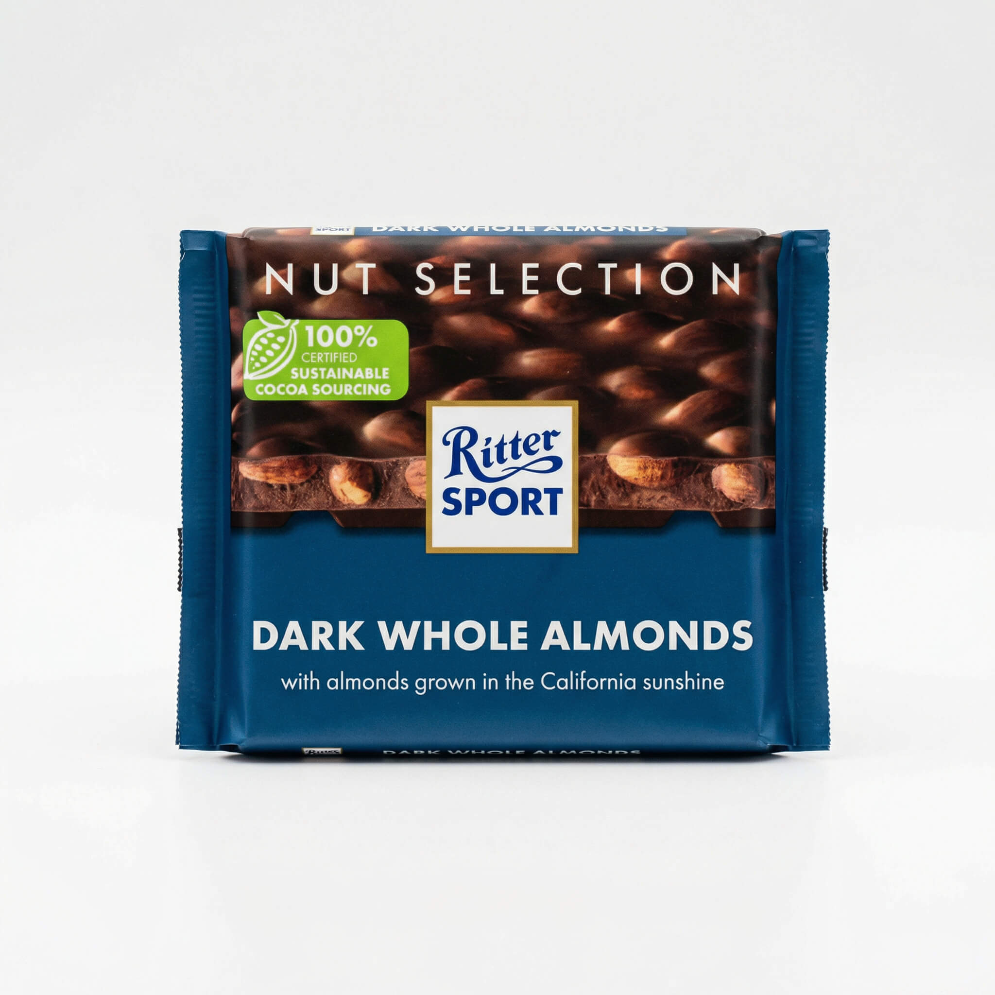 Ritter Sport Dark Whole Almonds Chocolate