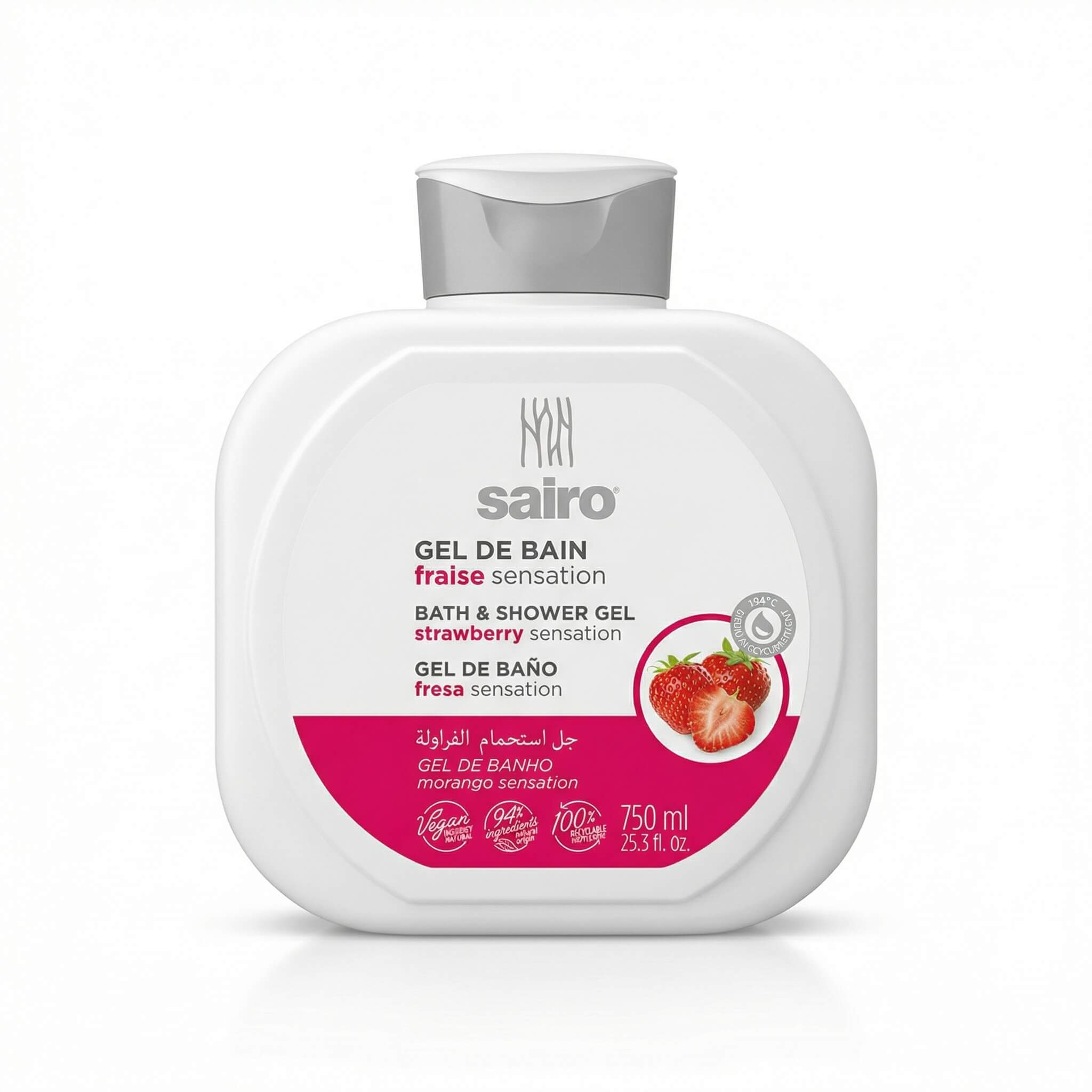 Sairo Strawberry Sensation Bath & Shower Gel