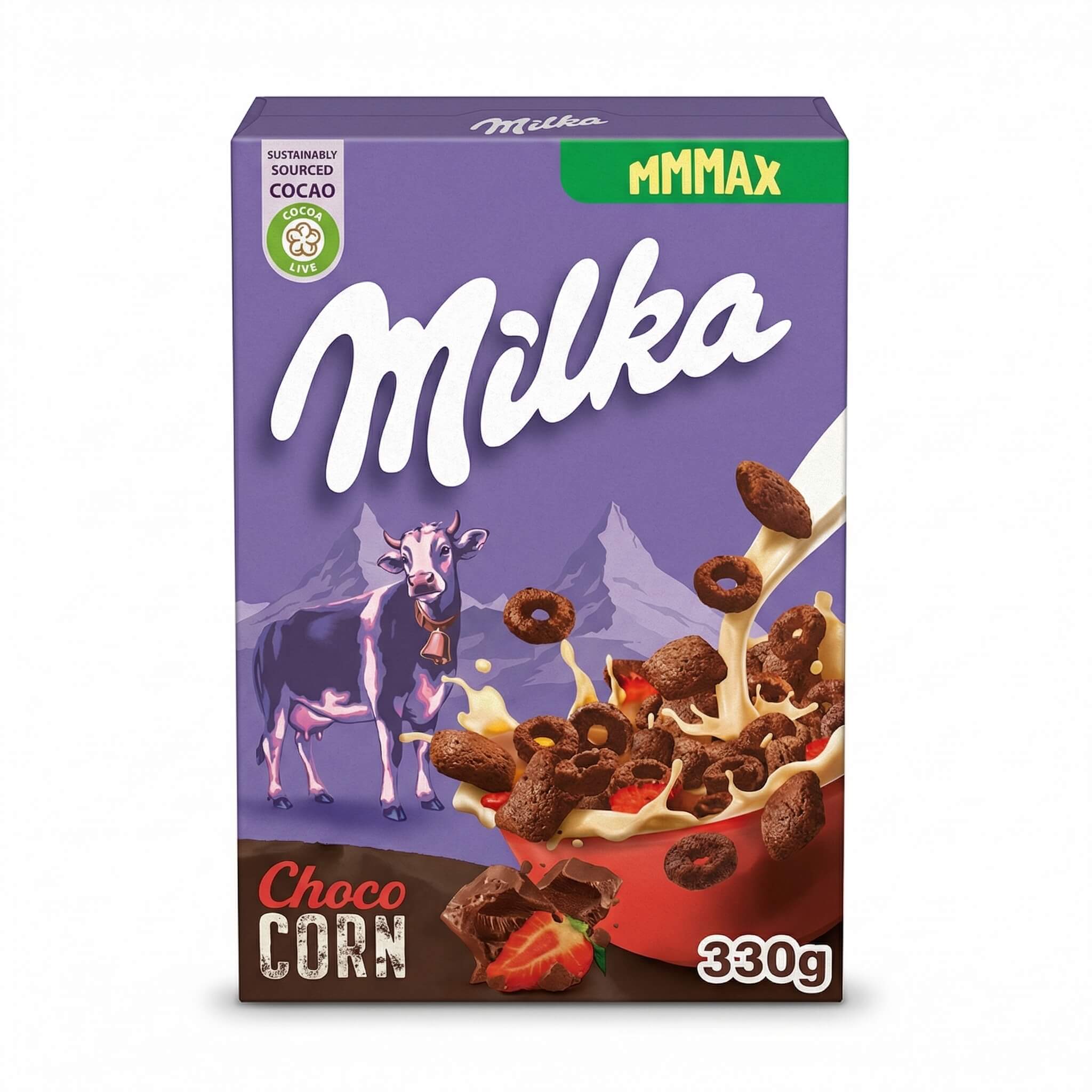 Milka Choco Corn Breakfast Cereal