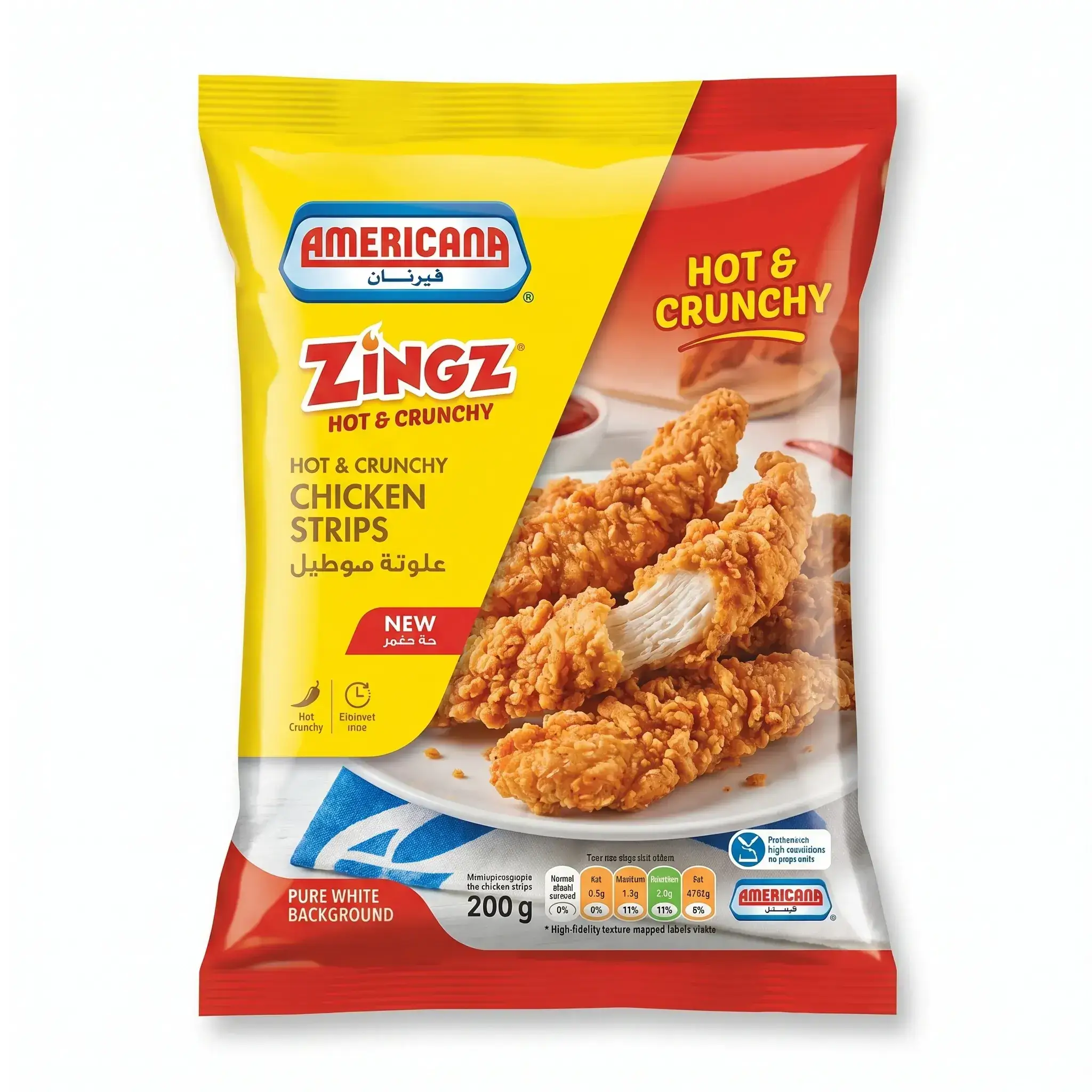 Americana Zingz Hot & Crunchy Chicken Strips