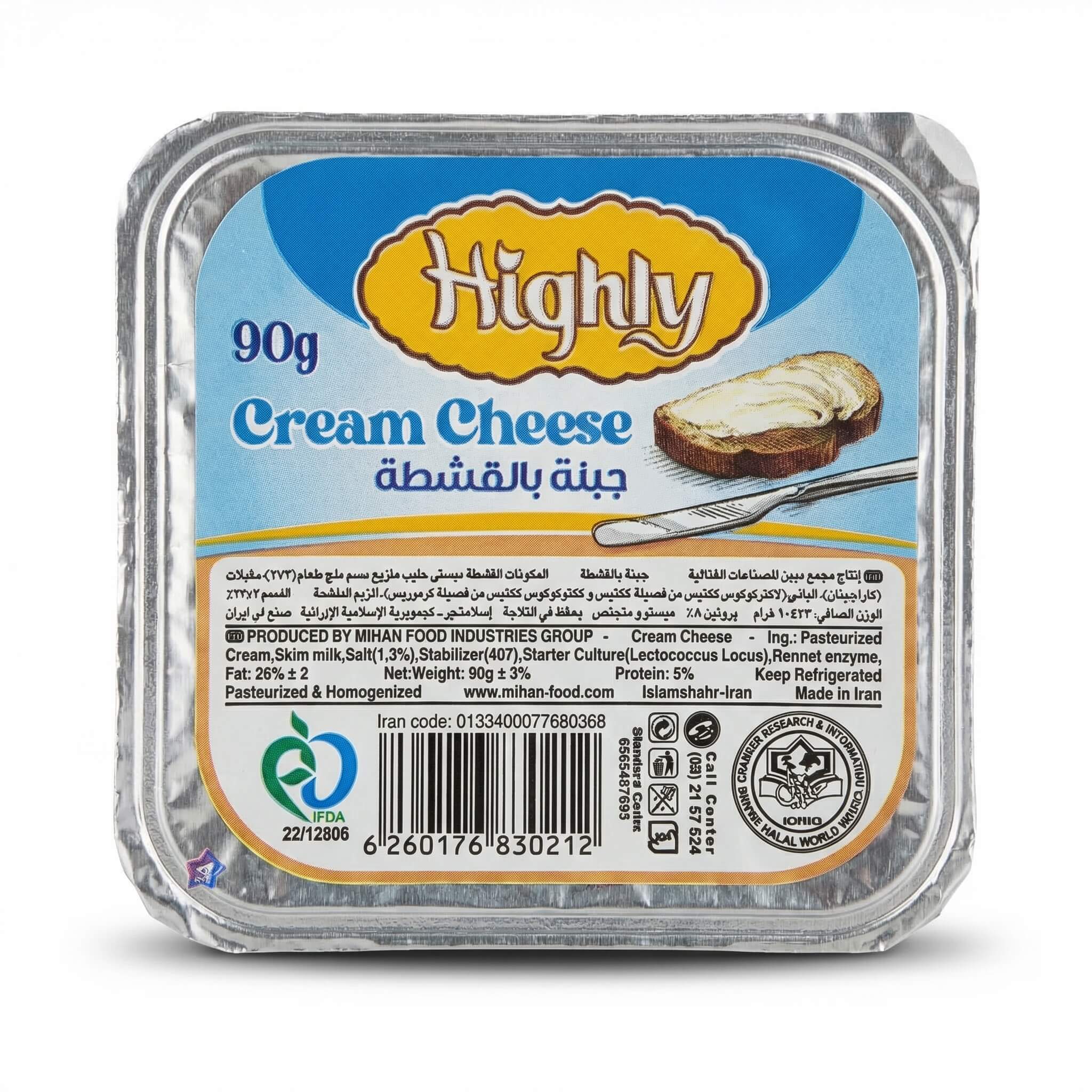 Highly Cream Cheese