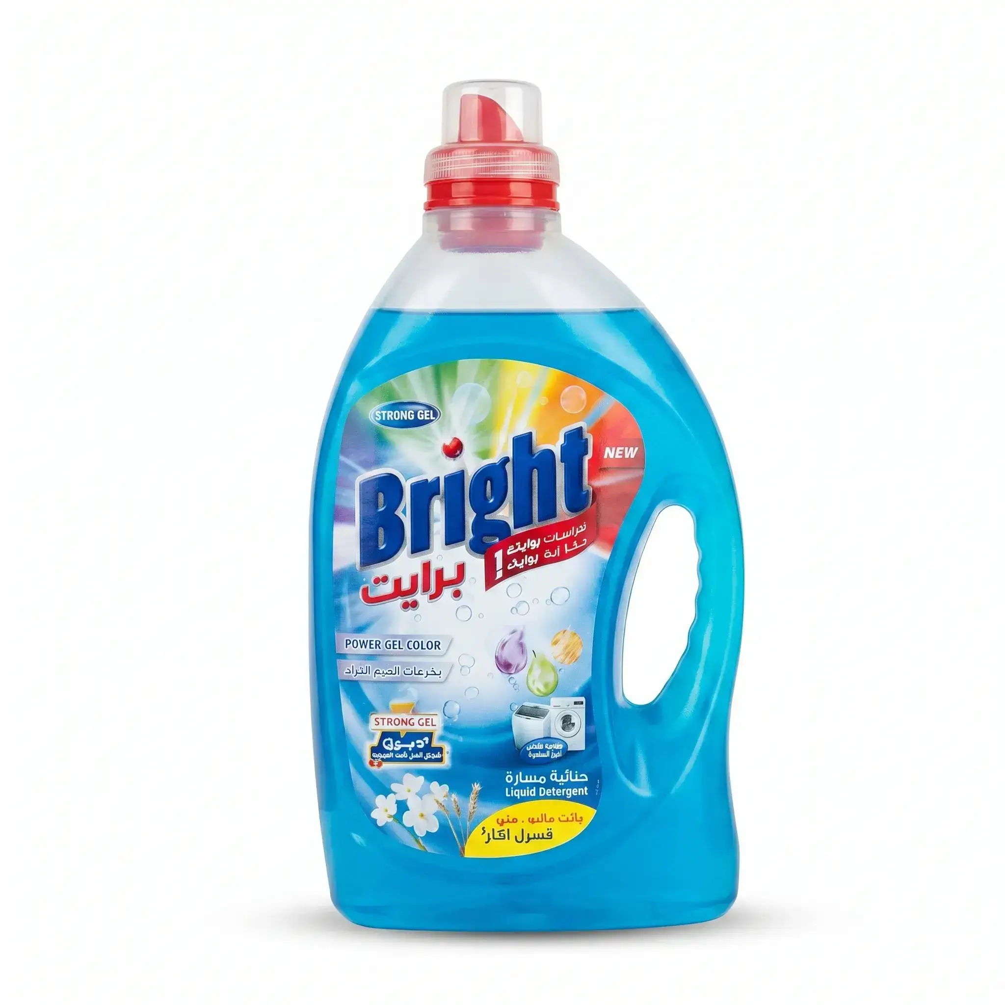 Bright Power Gel Color Liquid Detergent