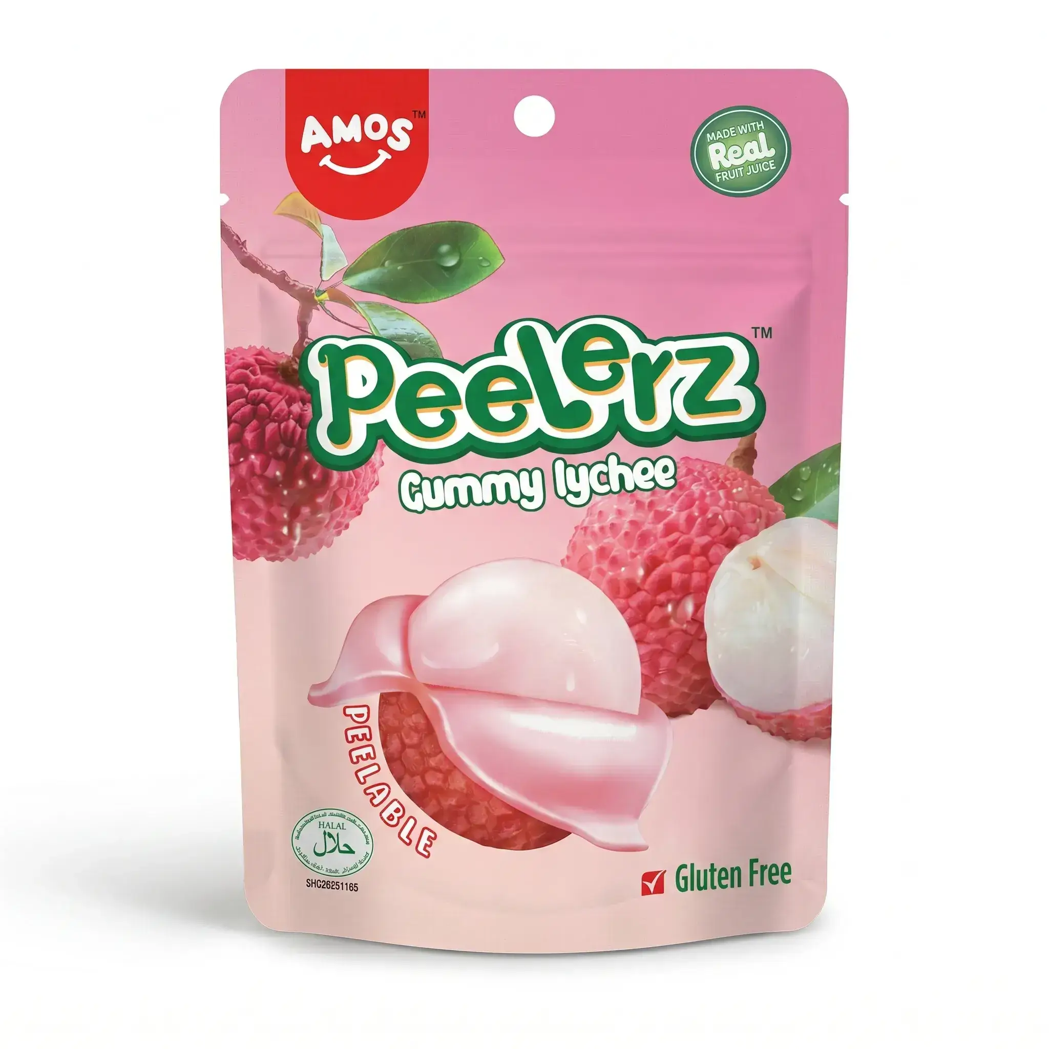 Amos Peelerz Gummy Lychee
