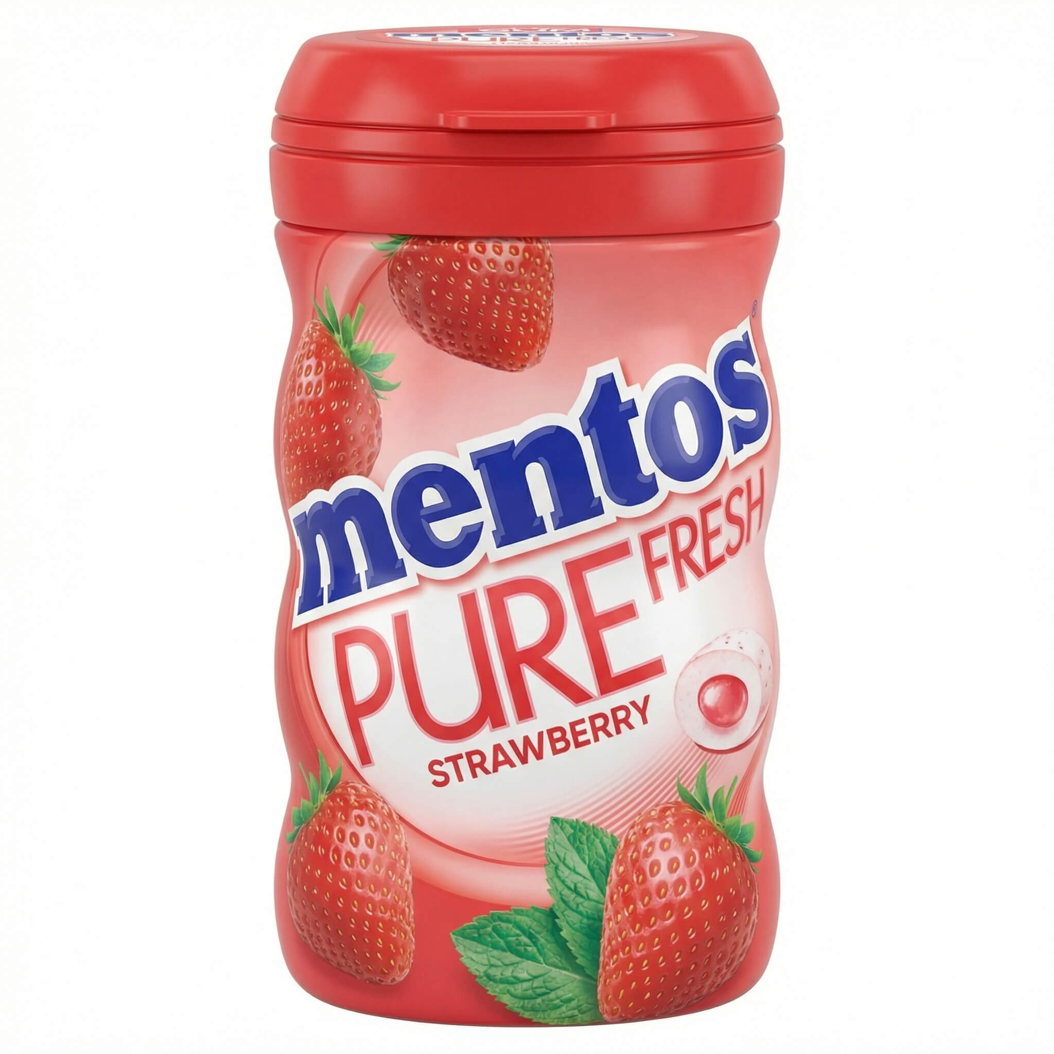Mentos Pure Fresh Strawberry Sugarfree Chewing Gum