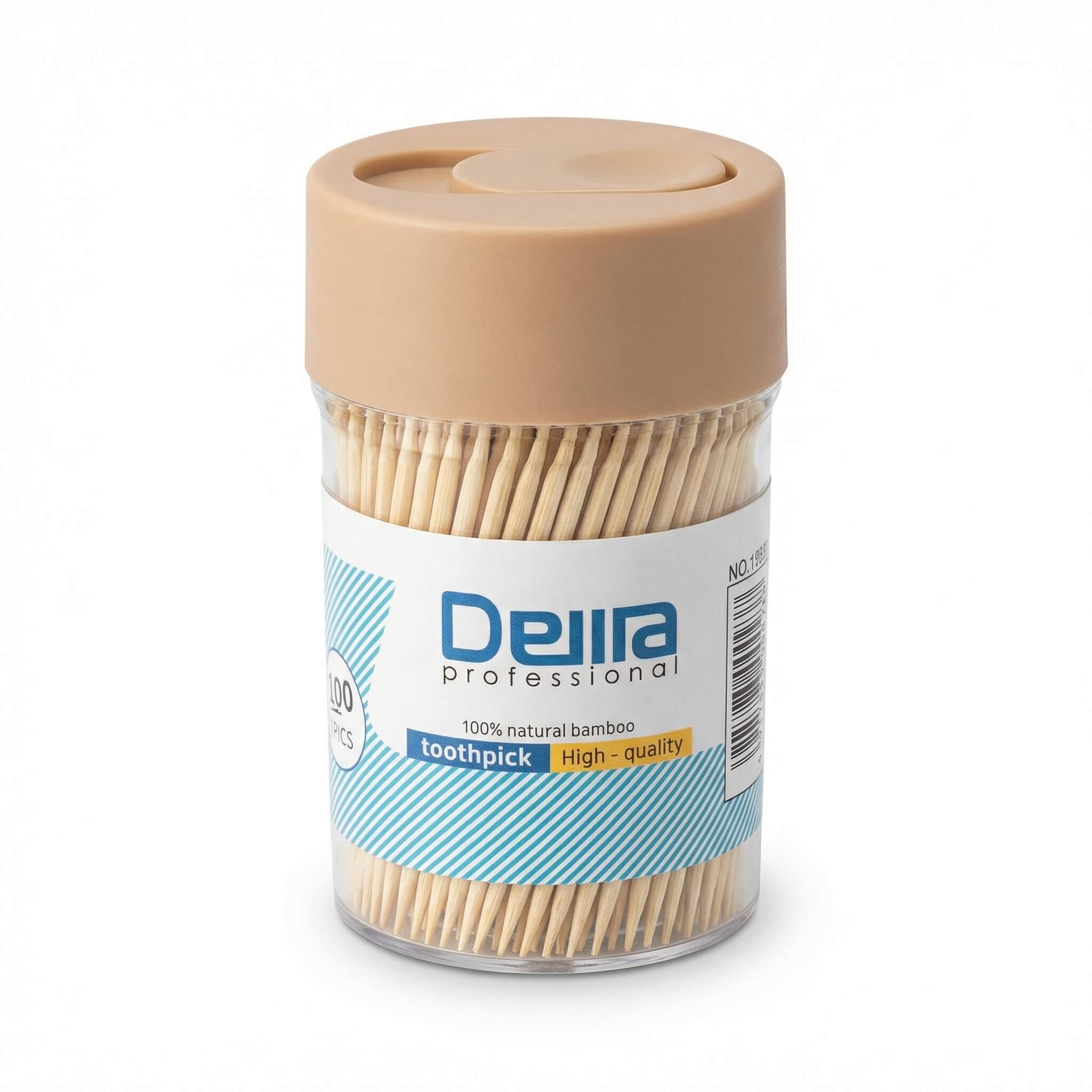 Delra Professional 100% Natural Bamboo Toothpicks
